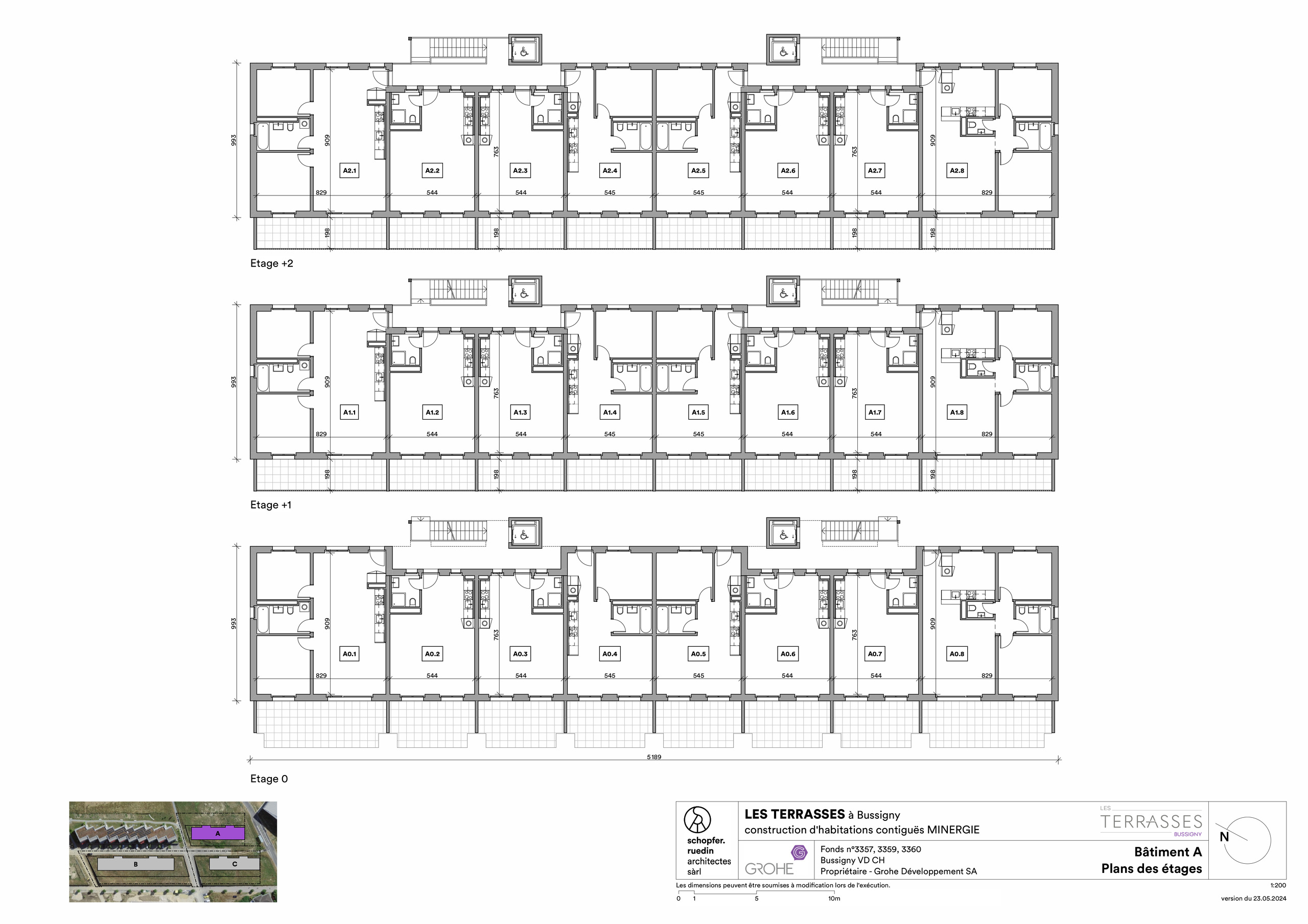 Plan étages Plan étages