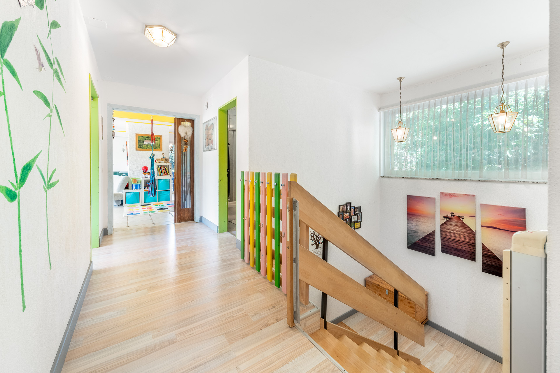 Korridor OG Richtung Wohnbereich