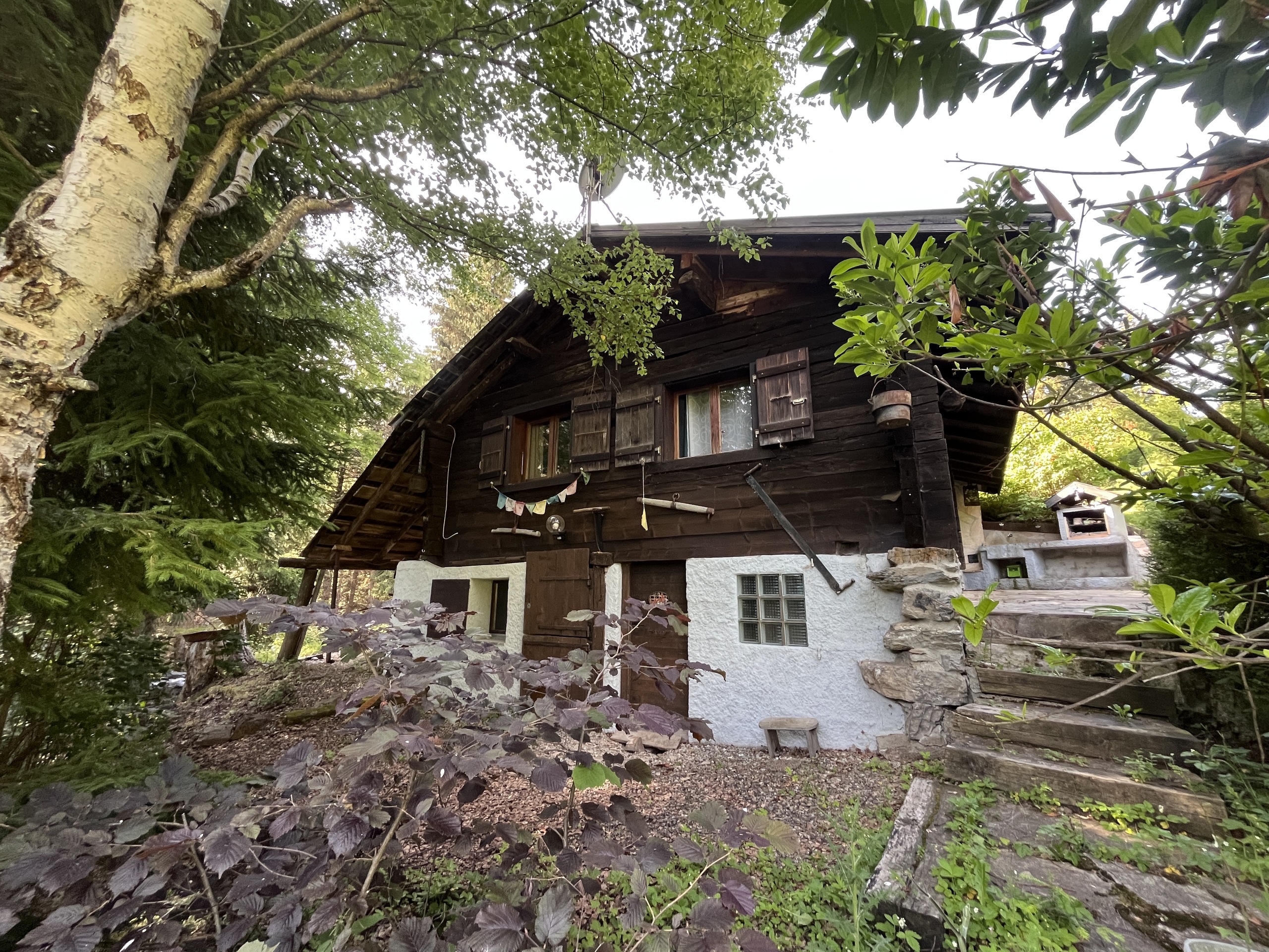 Façade du chalet