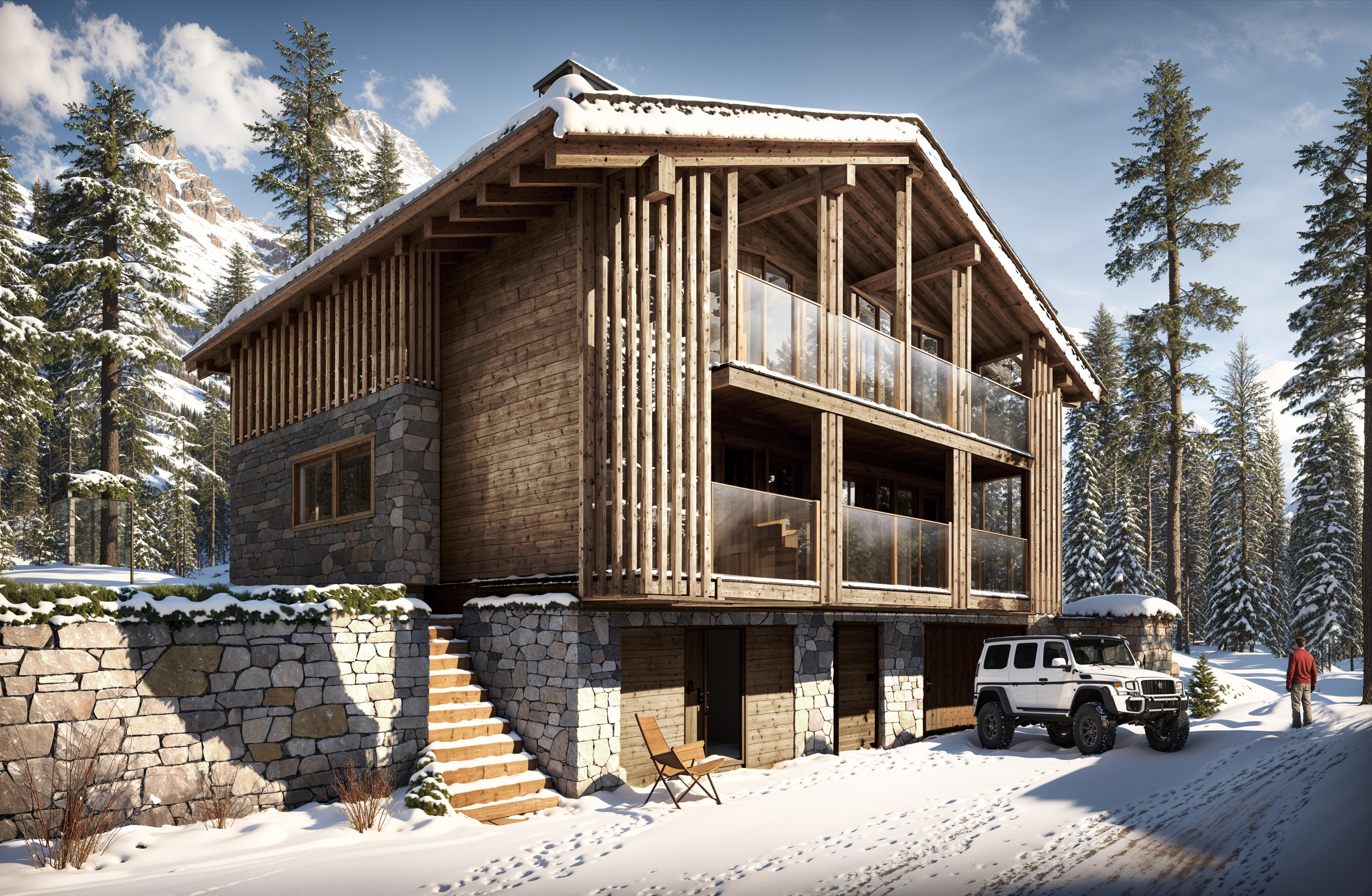 Vue extérieure nord-est