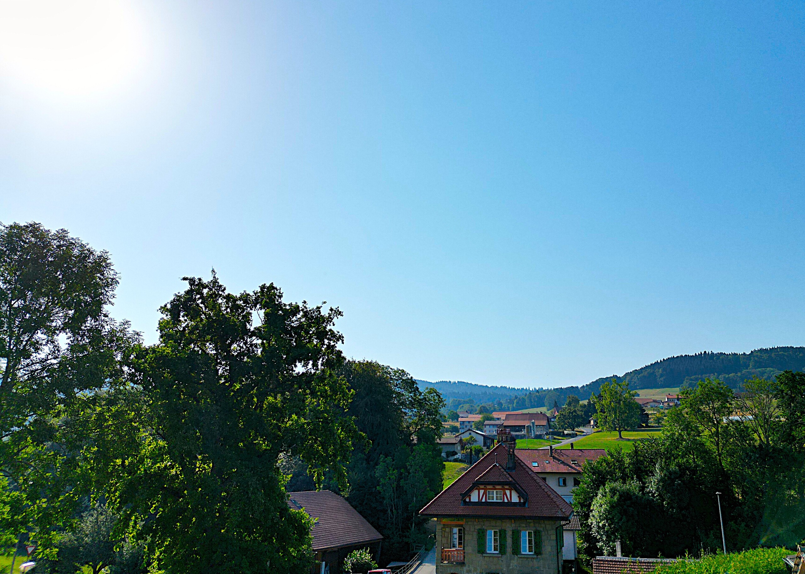 Vue depuis la terrasse