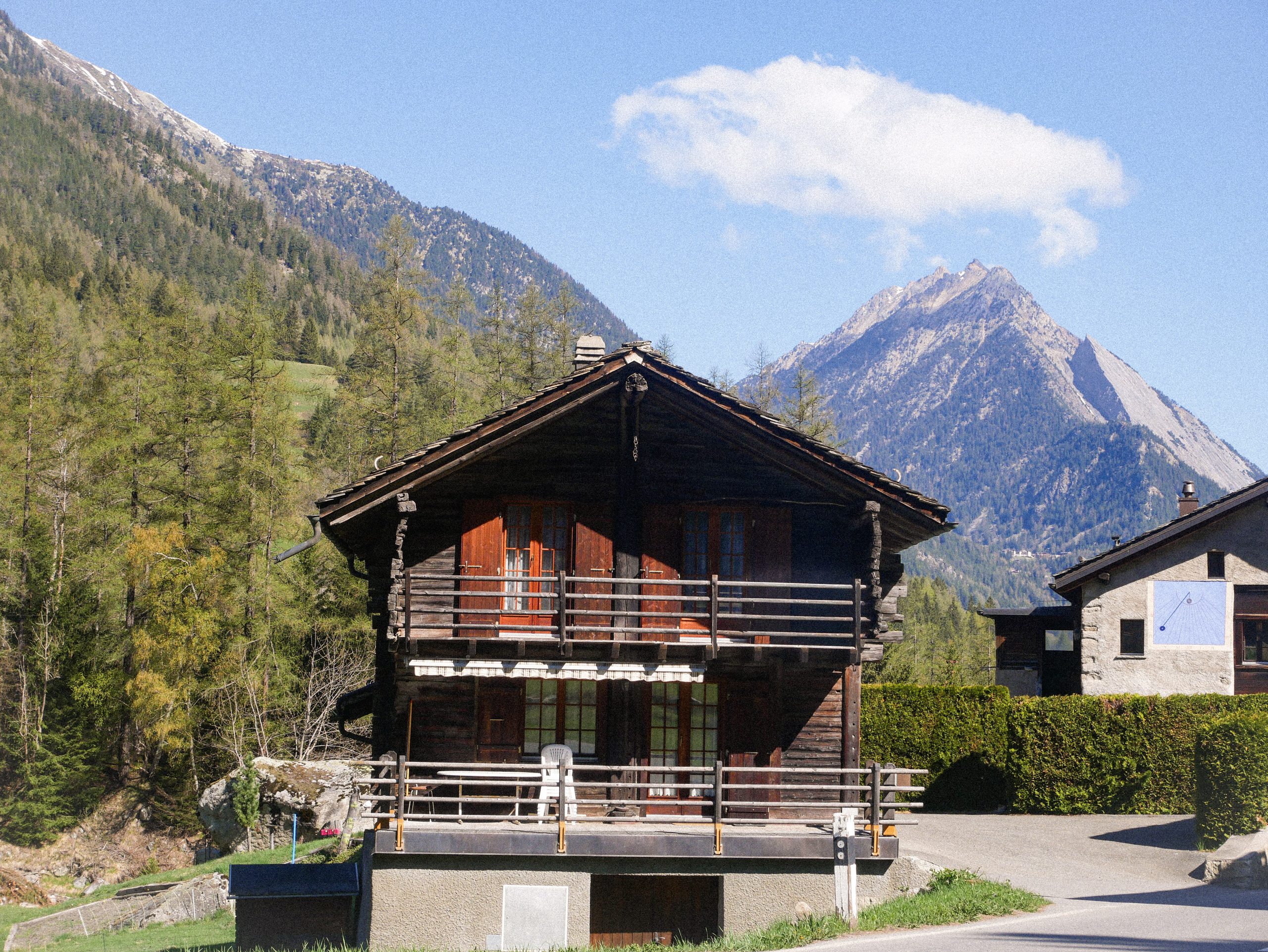 Le chalet + vue