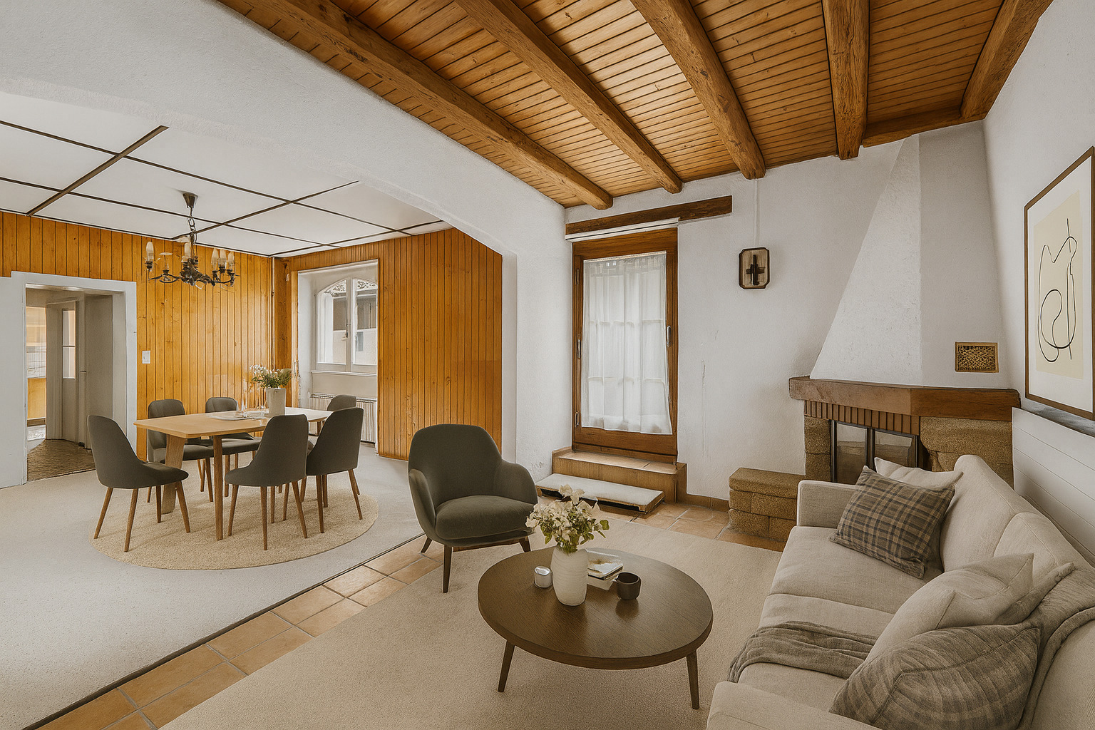 Home staging - séjour