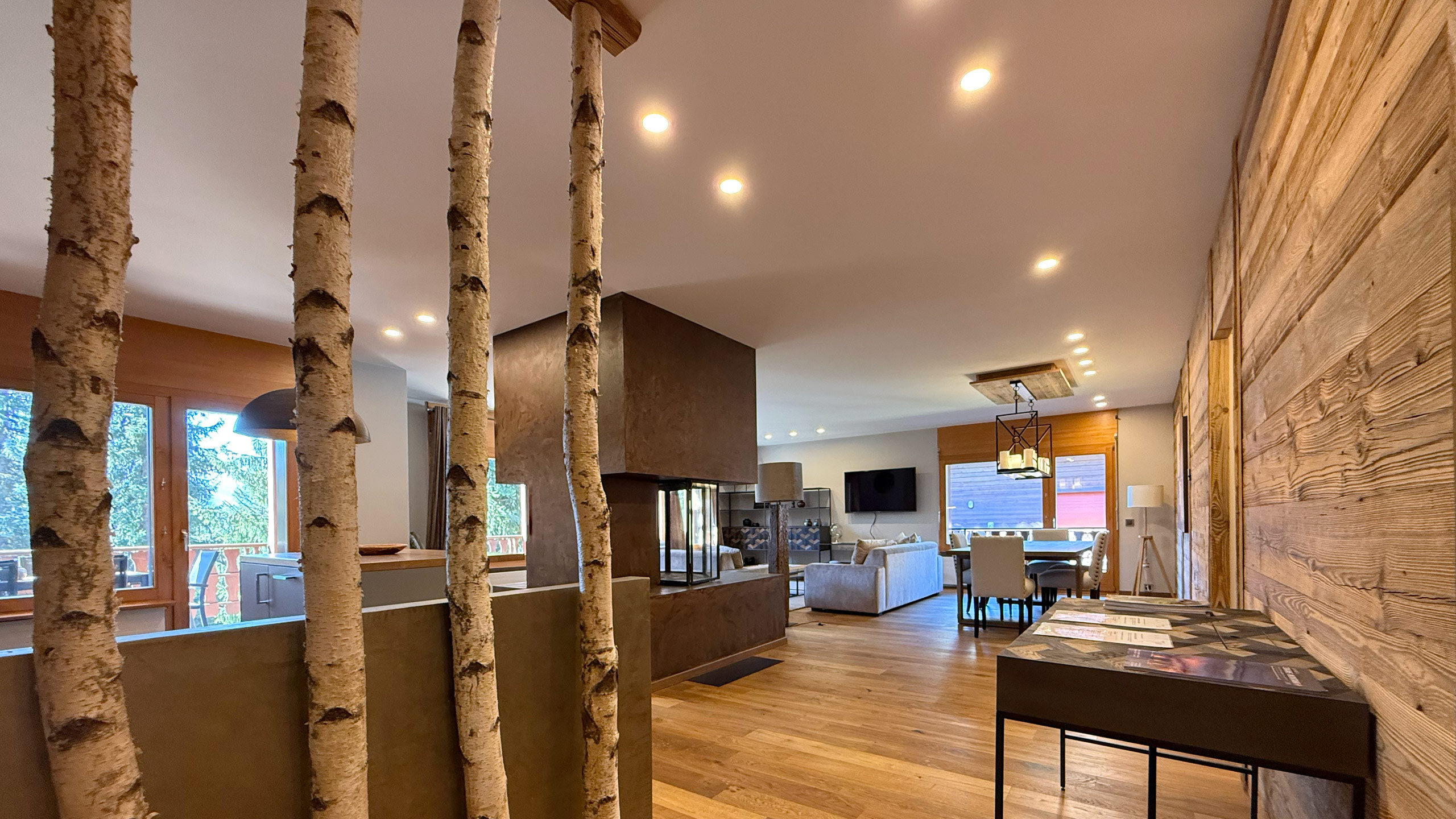 Entrance to living room