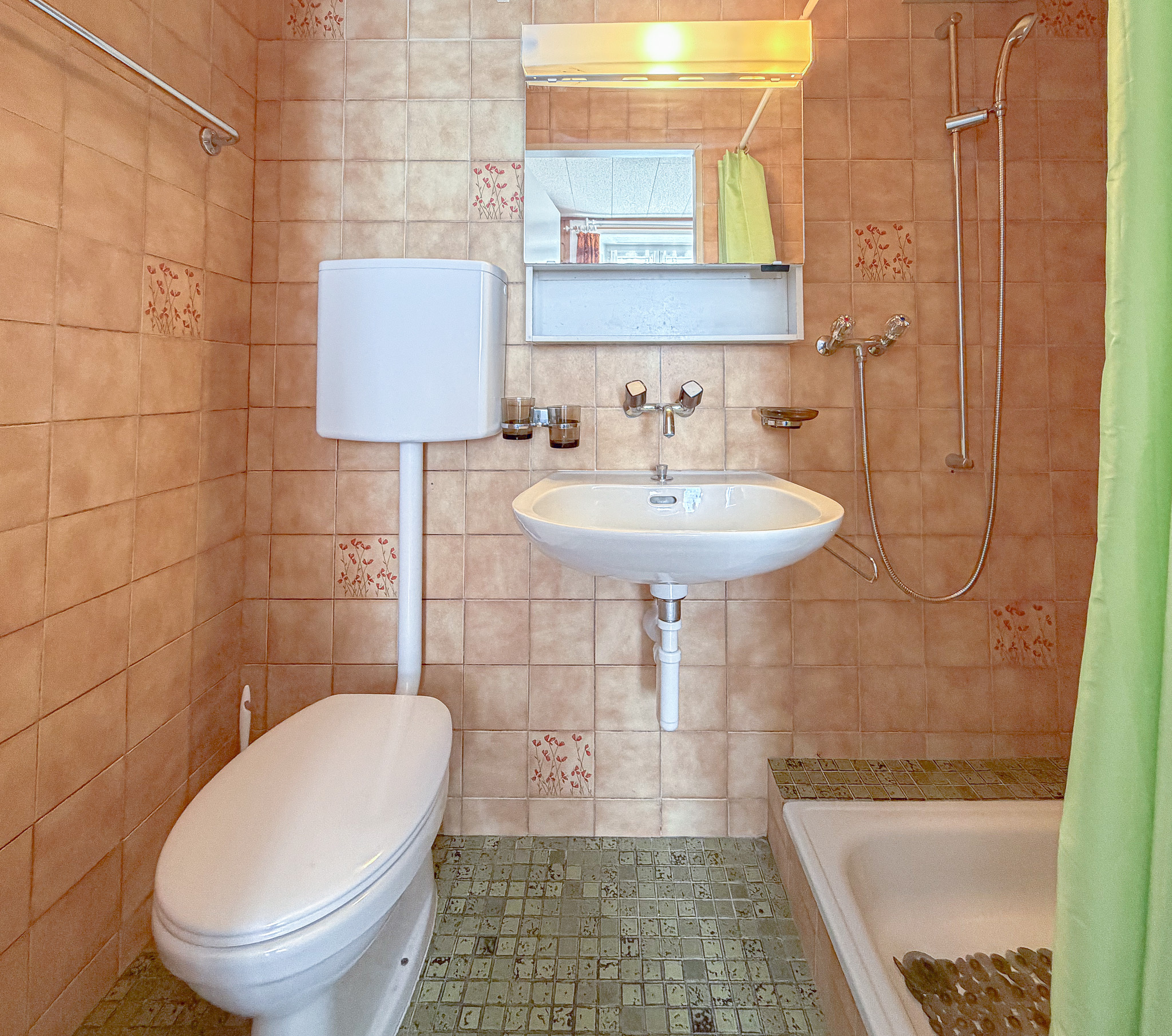Rez inférieur, studio indépendant no 2, salle d'eau Rez inférieur, studio indépendant no 2, salle d'eau