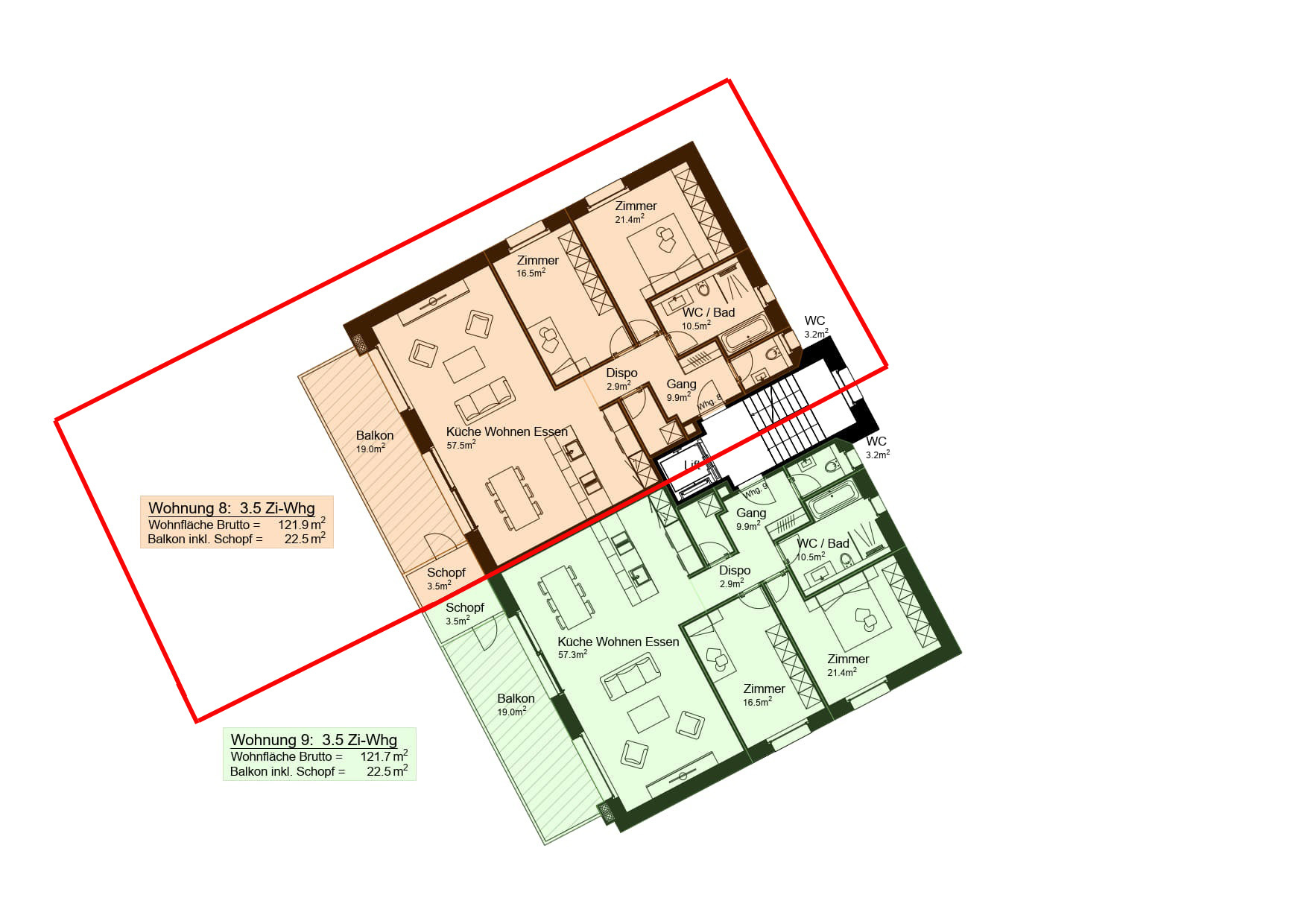 3.5-Zi-Wohnung Nr. 8