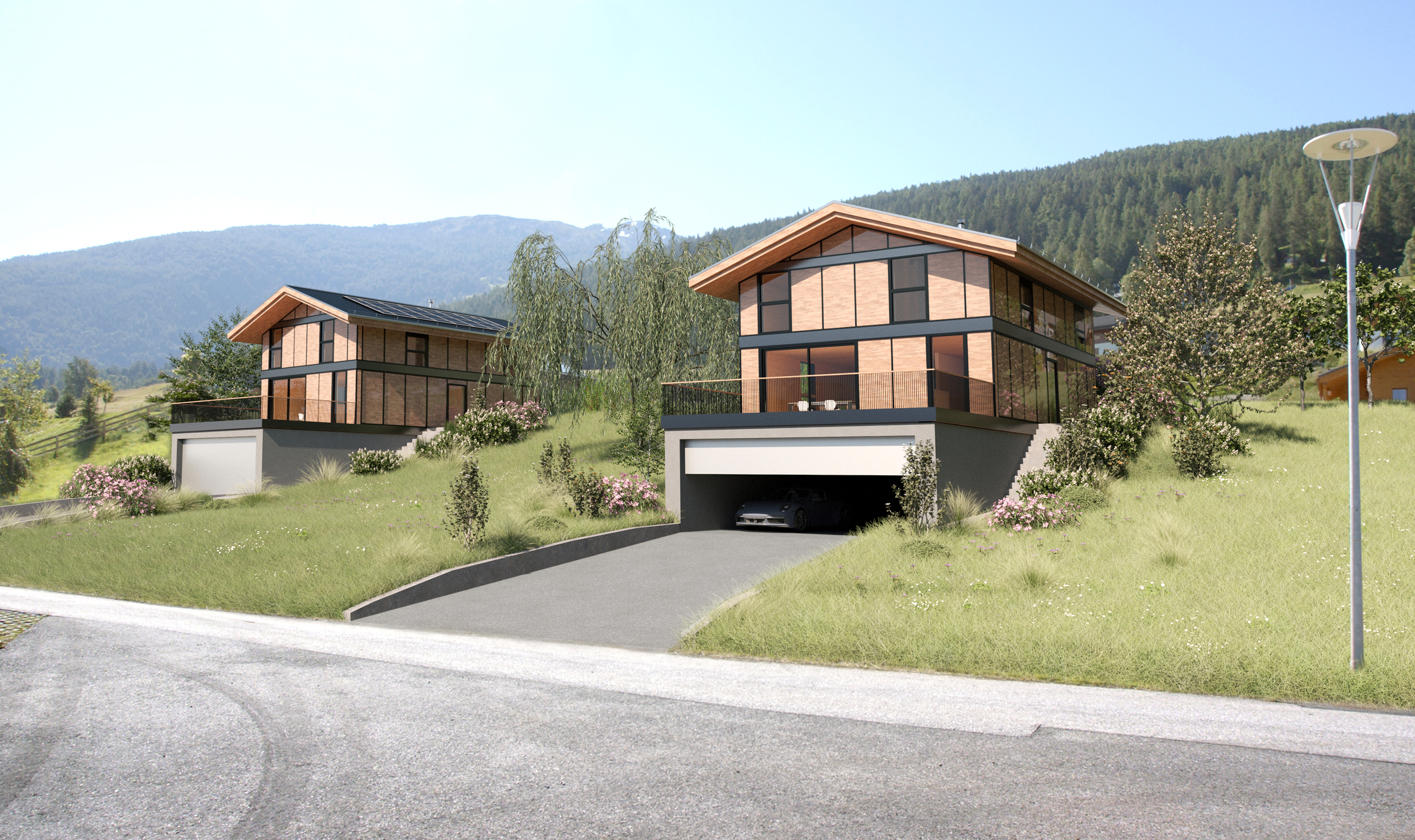 2 chalets dont 1 vendu 2 chalets dont 1 vendu
