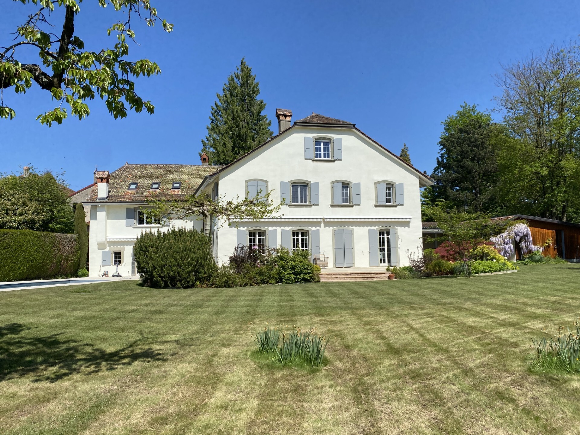 Ansicht der Hauptfassade Ansicht der Hauptfassade