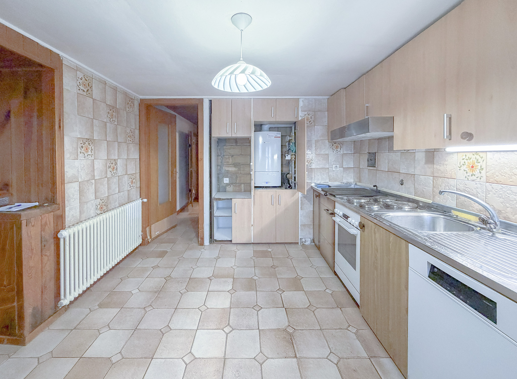 Cuisine avec espace salle à manger Cuisine avec espace salle à manger