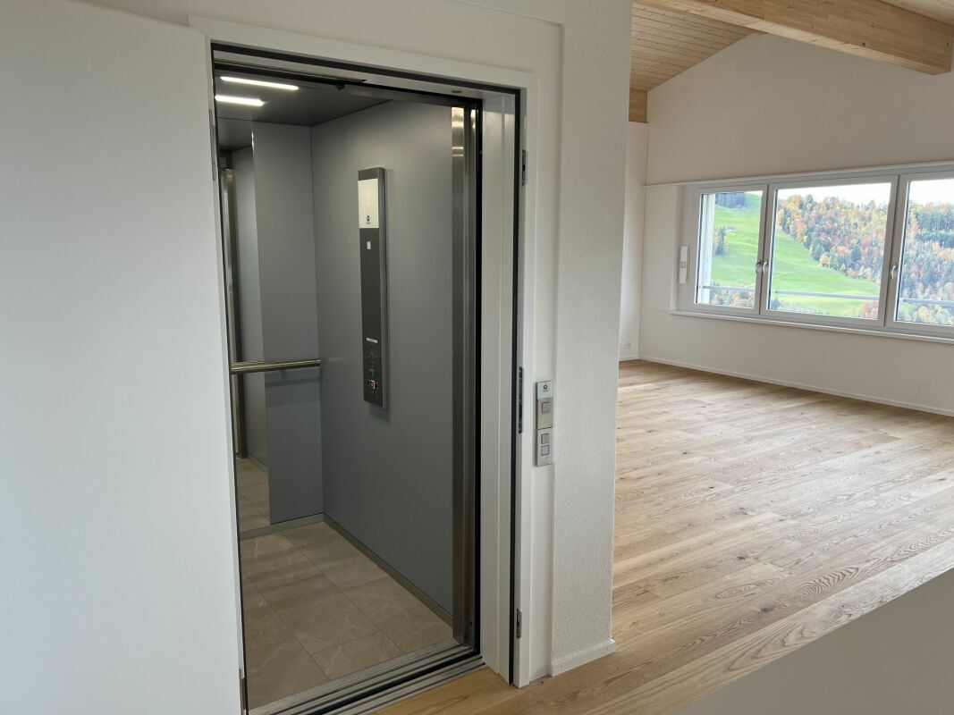 Lichtzufahrt direkt in die Wohnung