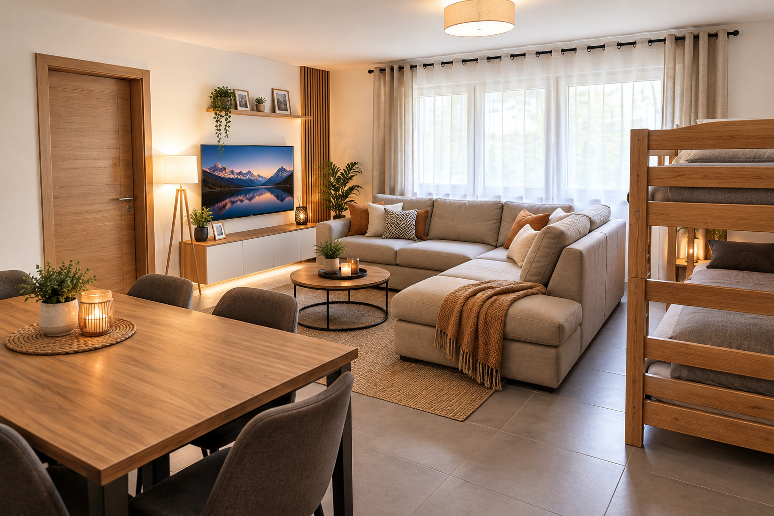 Séjour avec Home staging Séjour avec Home staging
