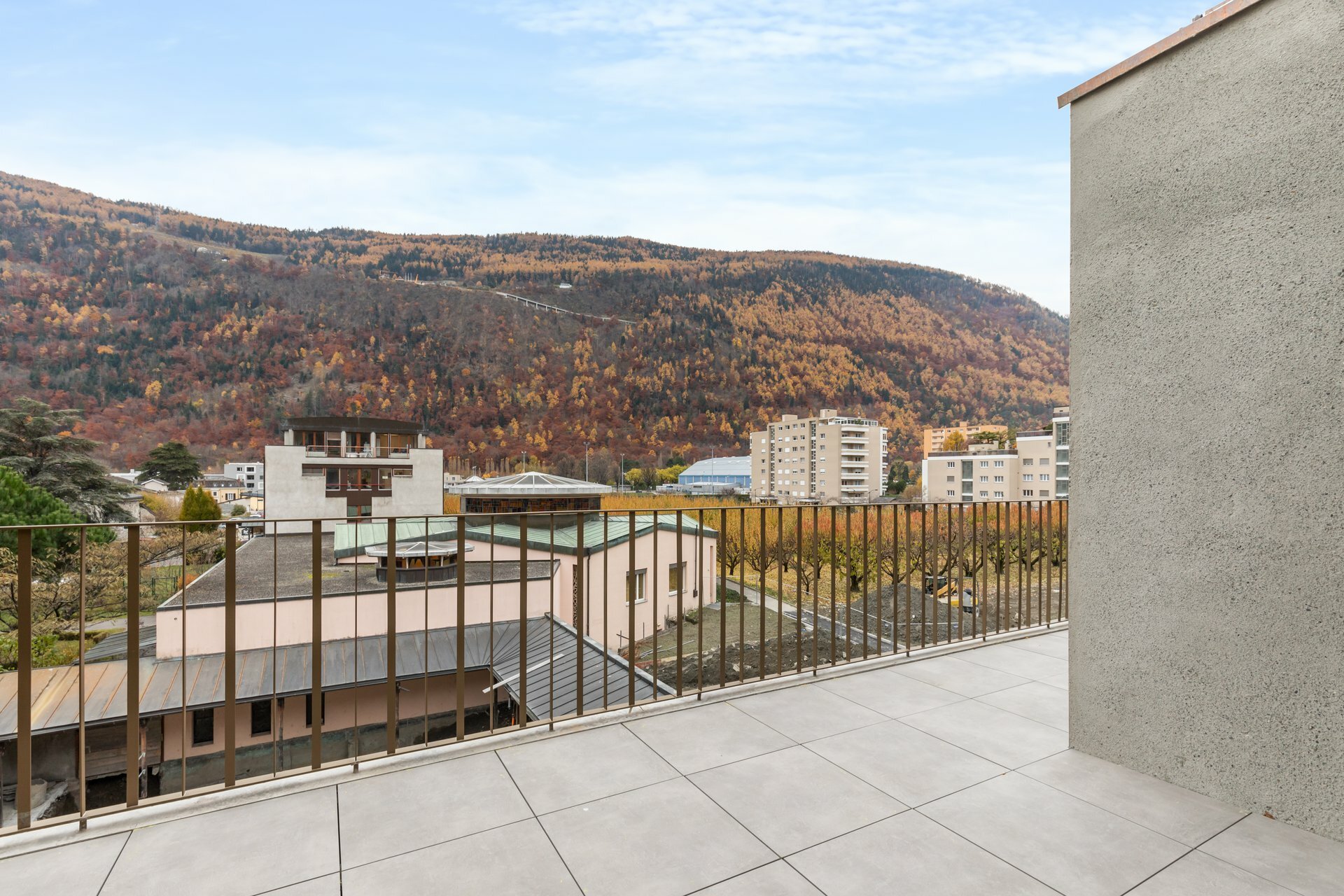 Ansicht ohne direktes Gegenüber