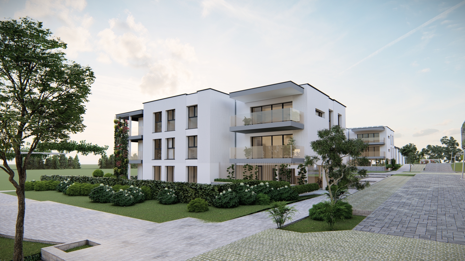 Immosol | Les Haies Vives au Mont-sur-Lausanne | Perspective