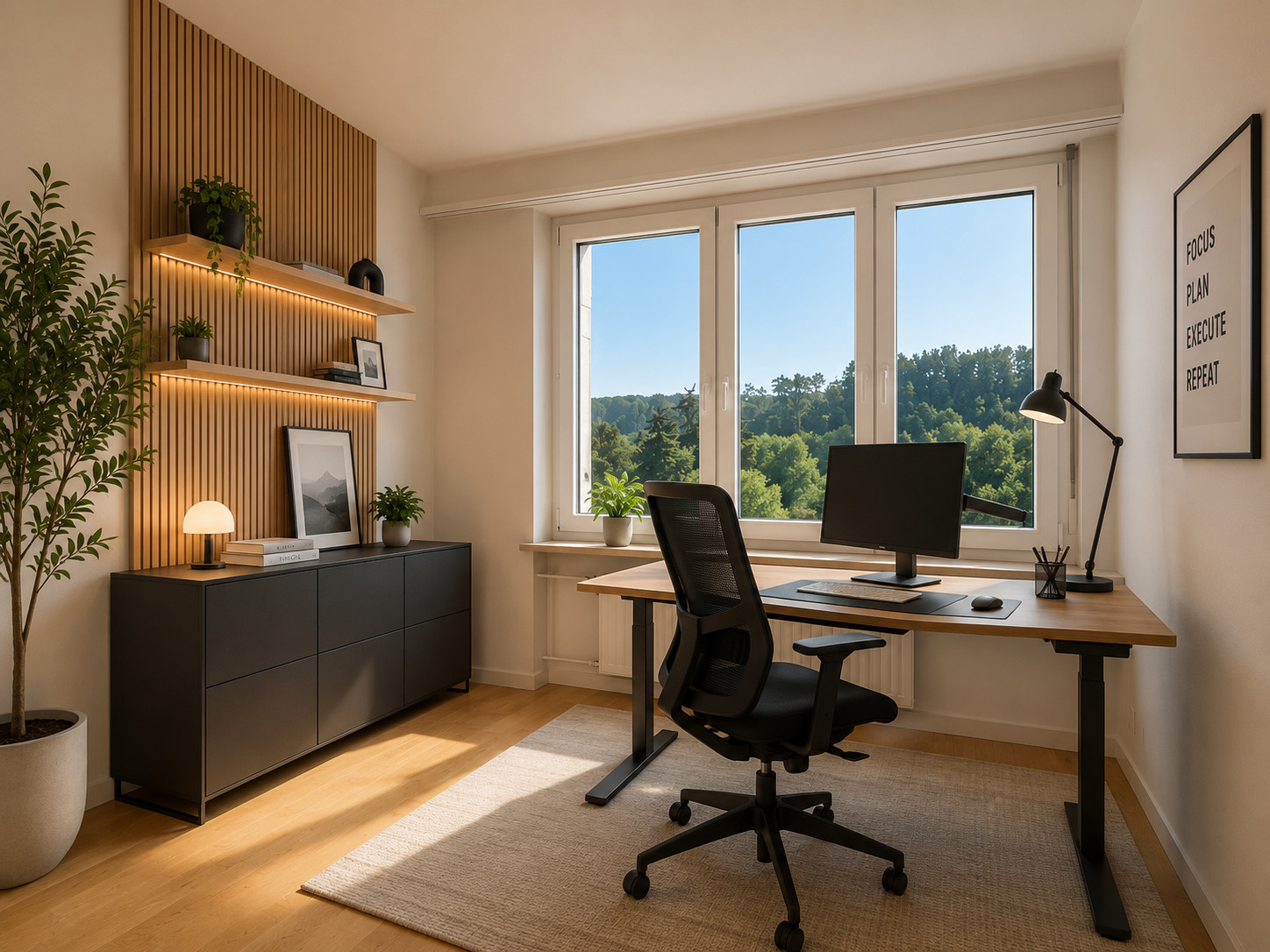 Büro Visualisierung