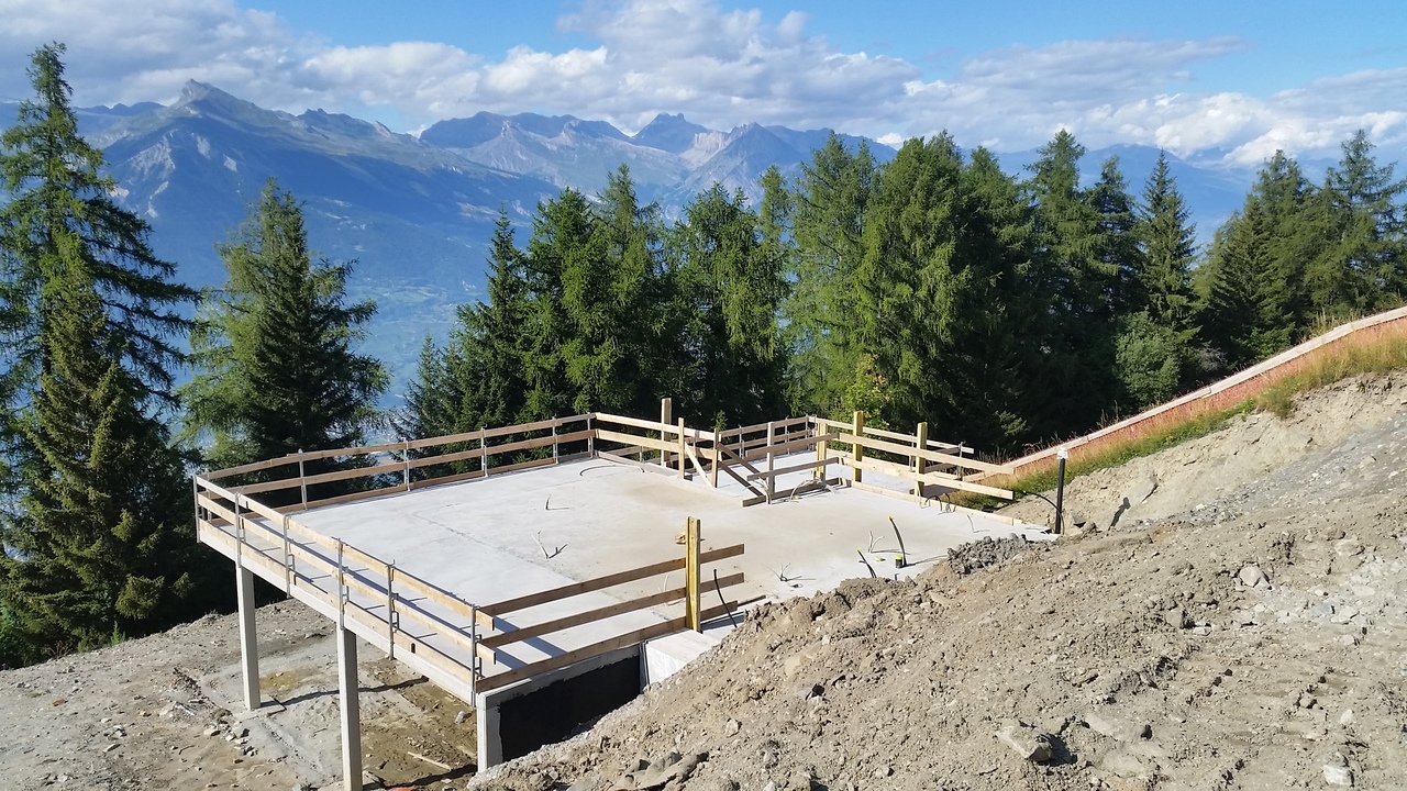 Chalet Spitzenqualität Verkauf Bewilligung Zweitwohnung 4 Vallées Nendaz-Vente Immobilier Fundament