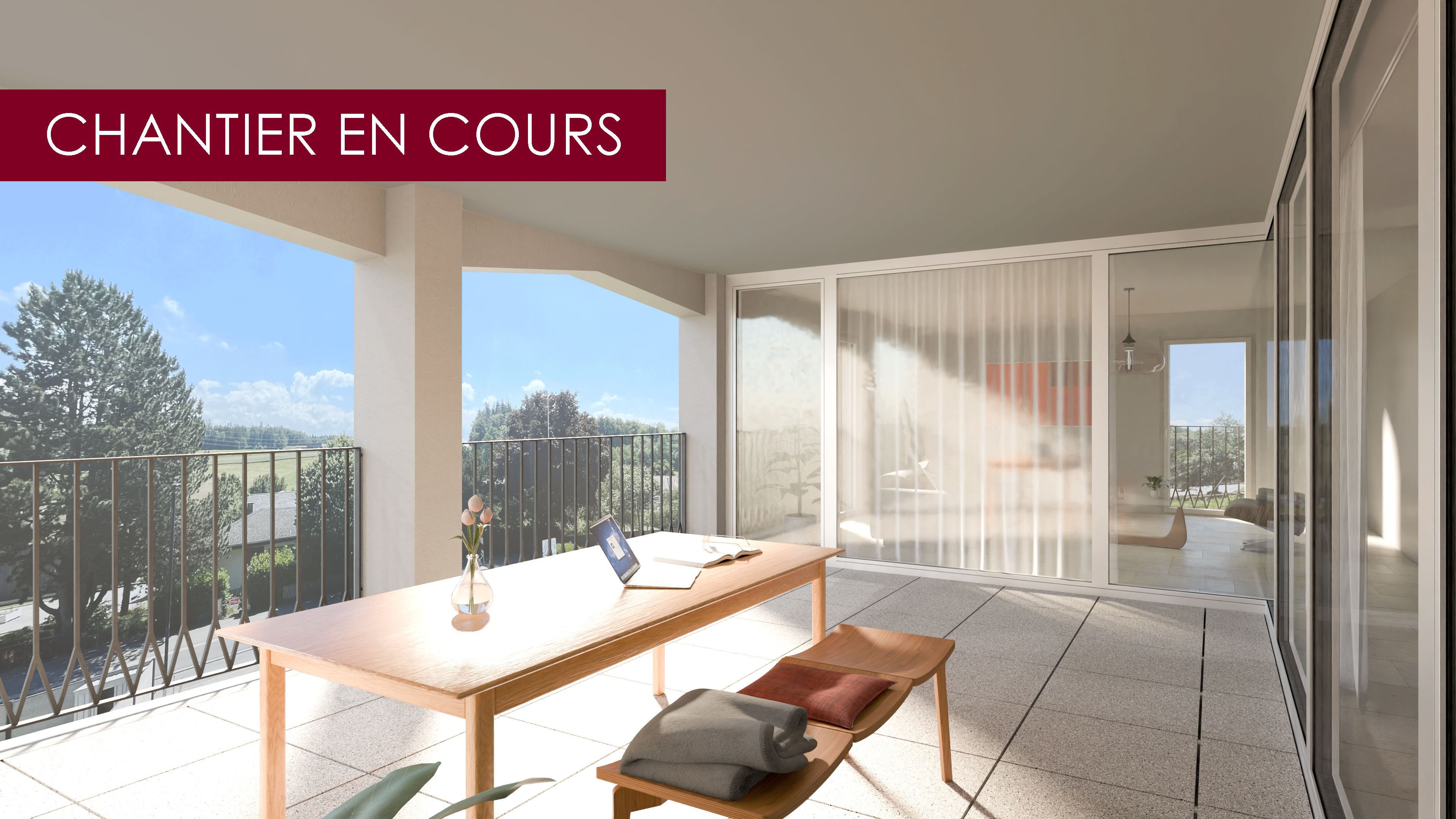 Construction d'un immeuble de 11 appartements en PPE à Corminboeuf- Vente par CNC IMMOBILIER SA 026 422 32 32