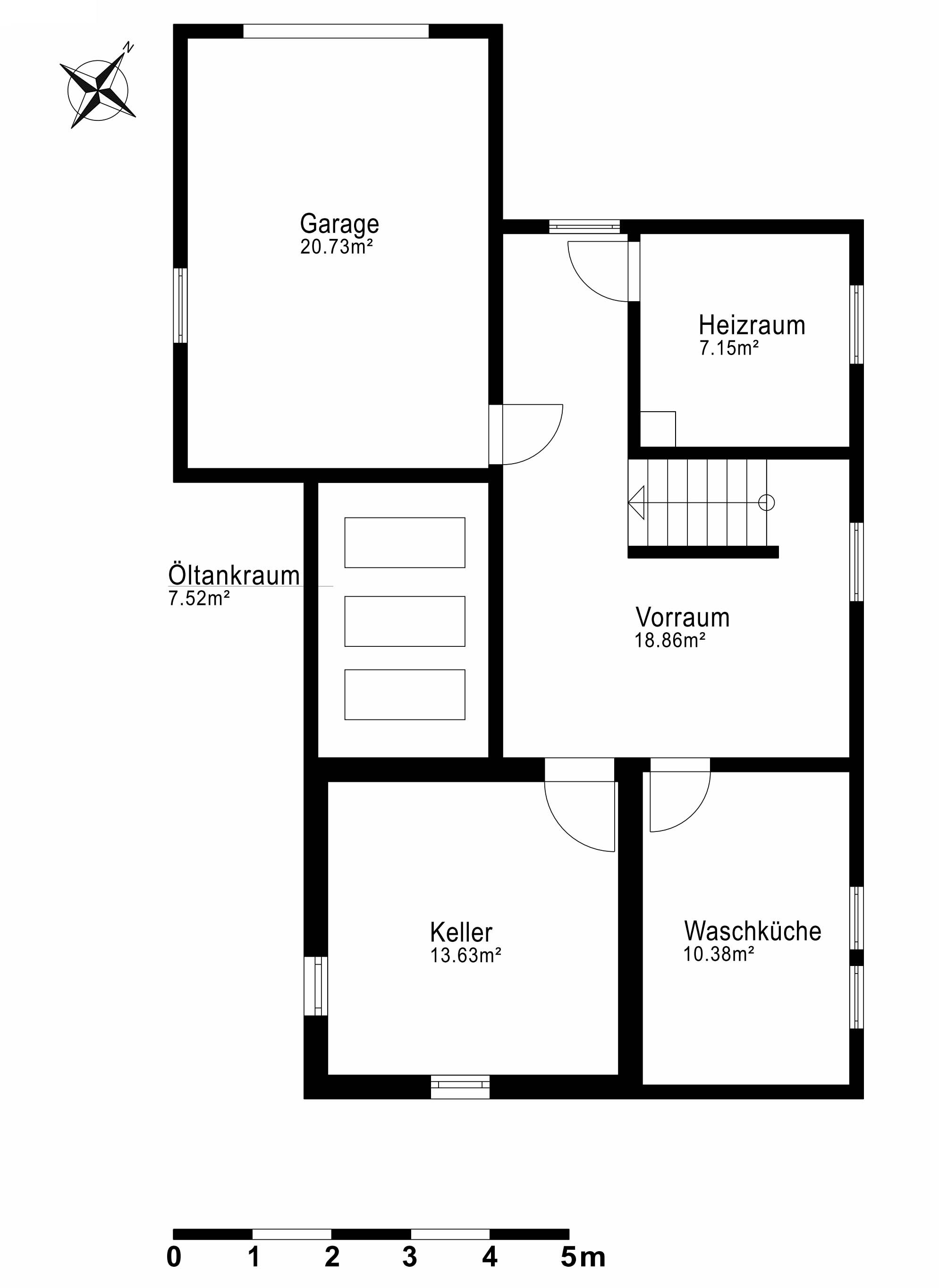 Grundriss Kellergeschoss