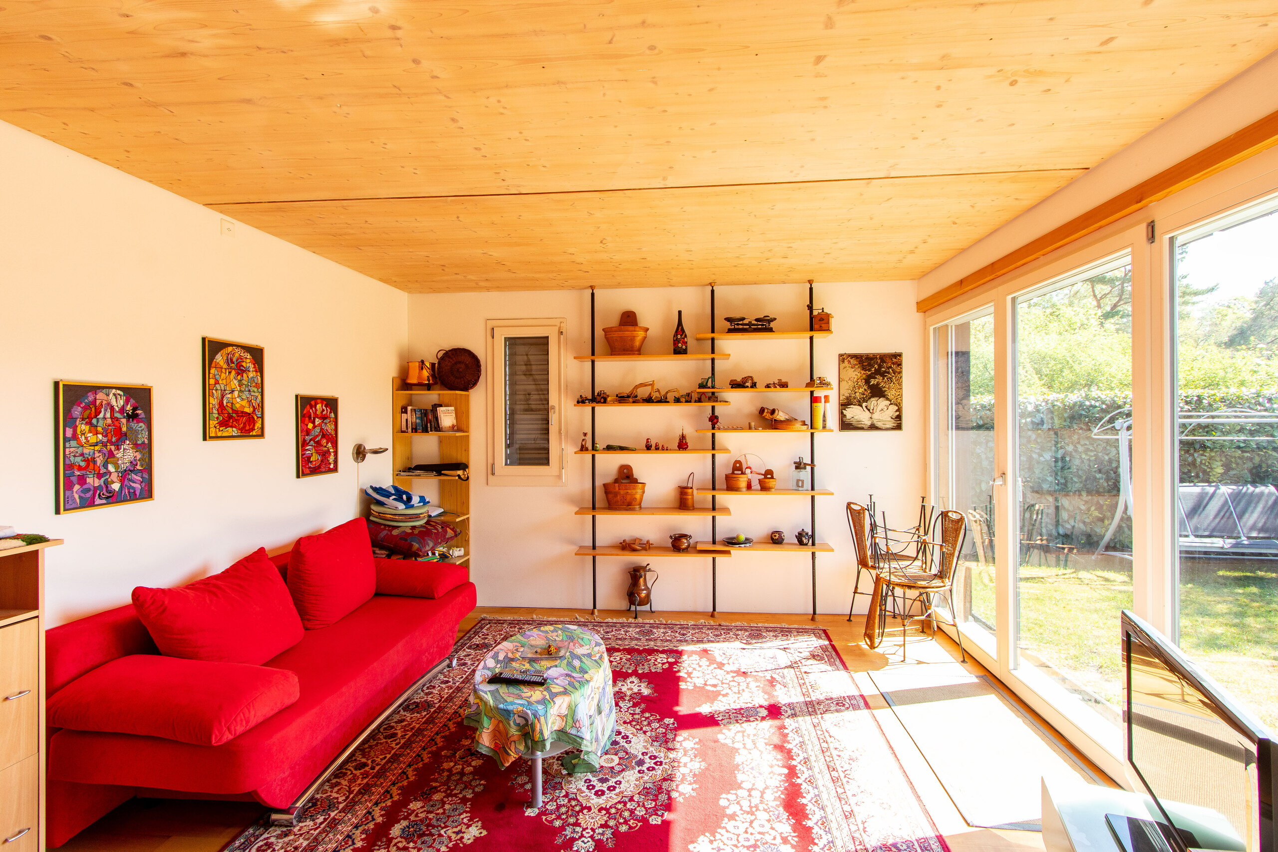 Rez-de-chaussée : atelier / pièce annexe