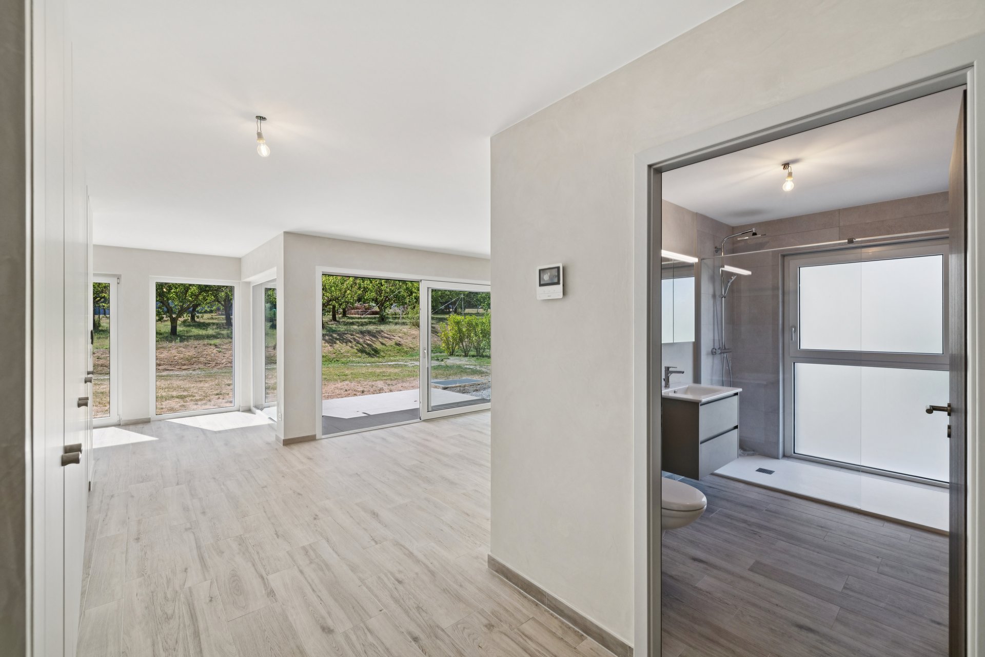 Halle zum Wohnzimmer