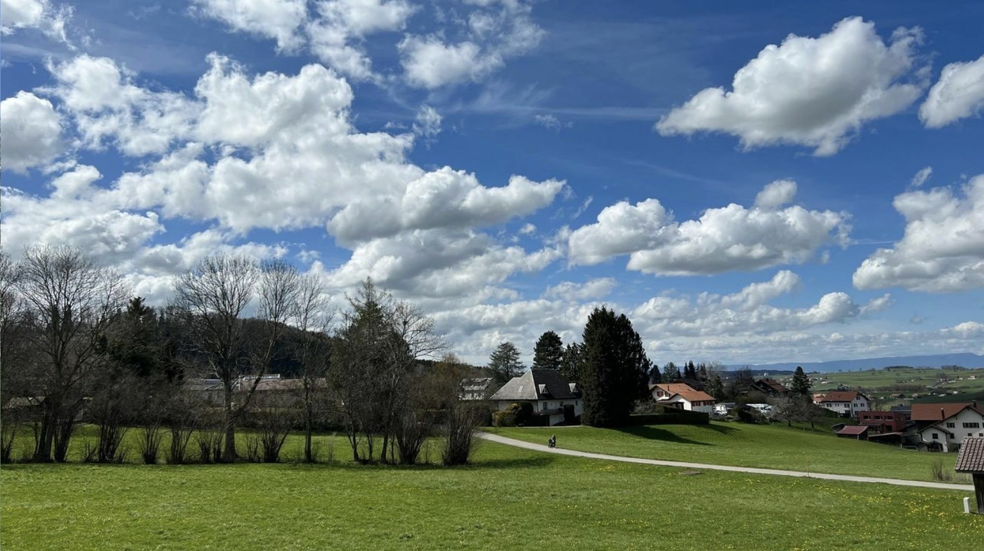 Vue totalement dégagée 