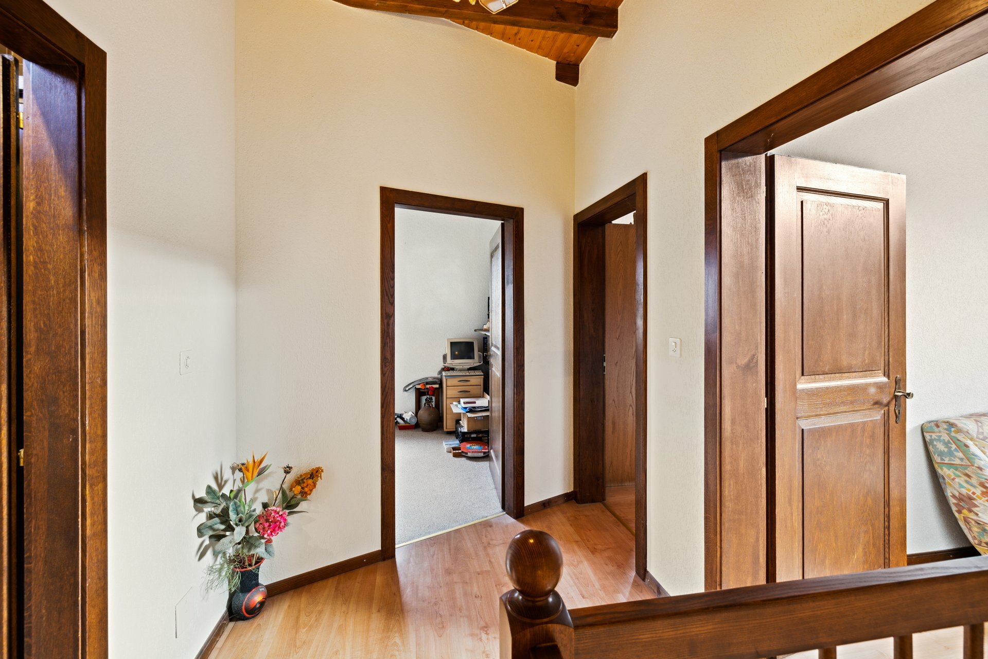 Aufteilung der Zimmer im Obergeschoss Aufteilung der Zimmer im Obergeschoss