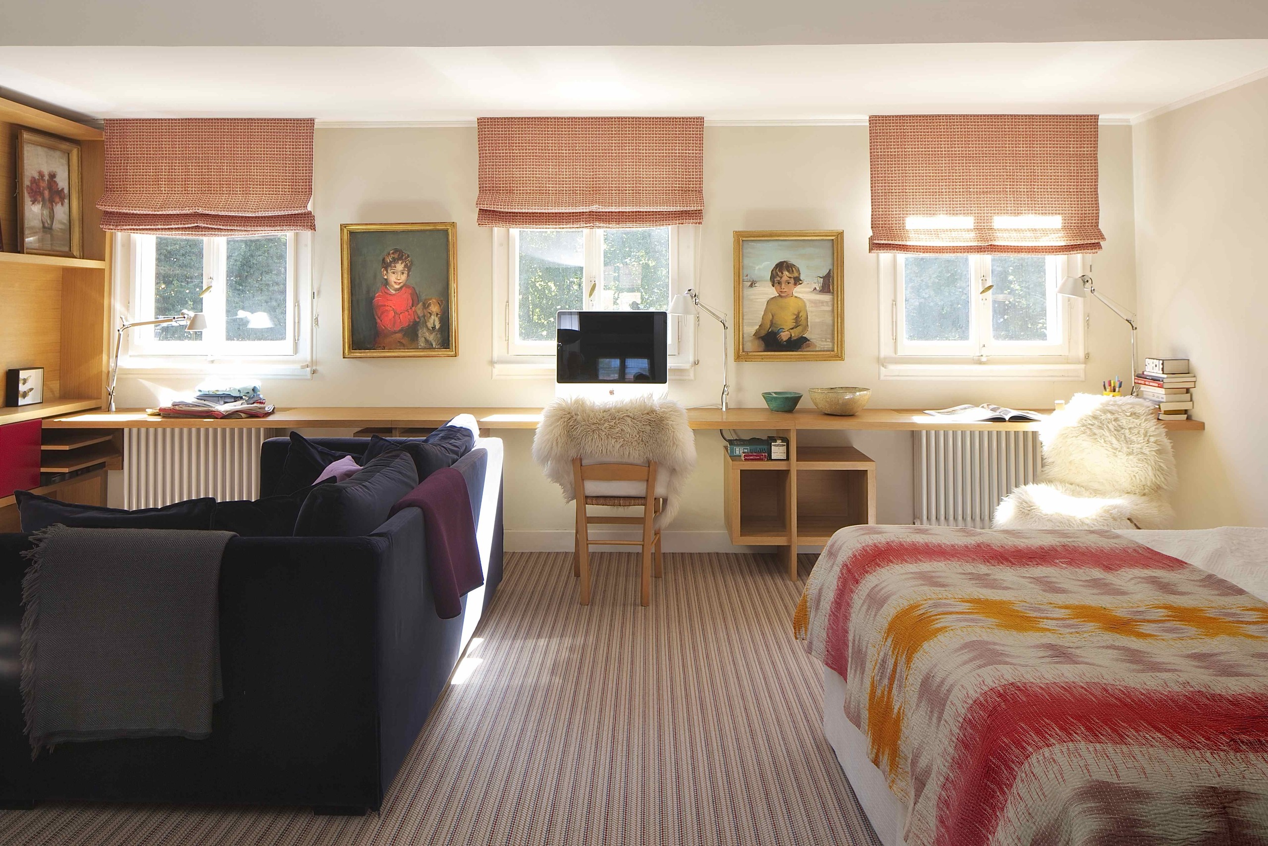 Chambre avec espace bureau Chambre avec espace bureau