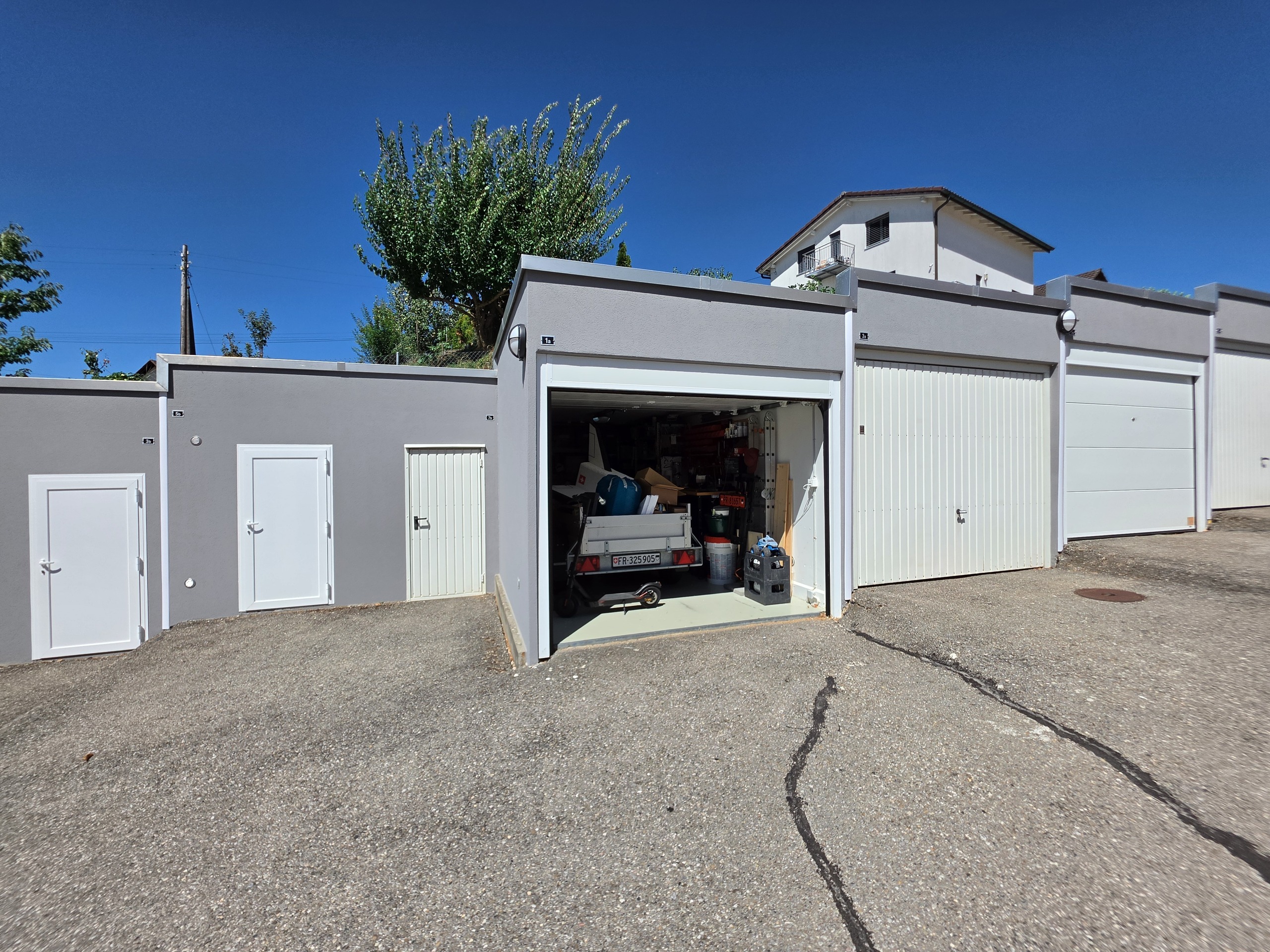 Garage et réduit