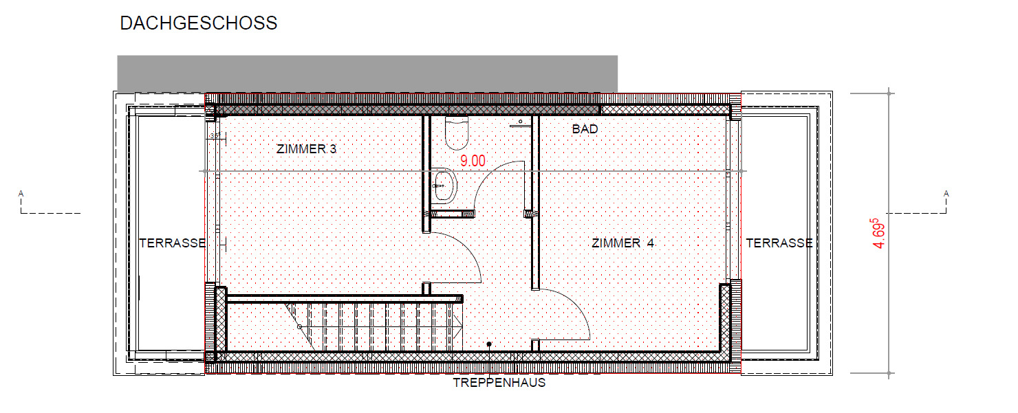 Grundriss Dachgeschoss