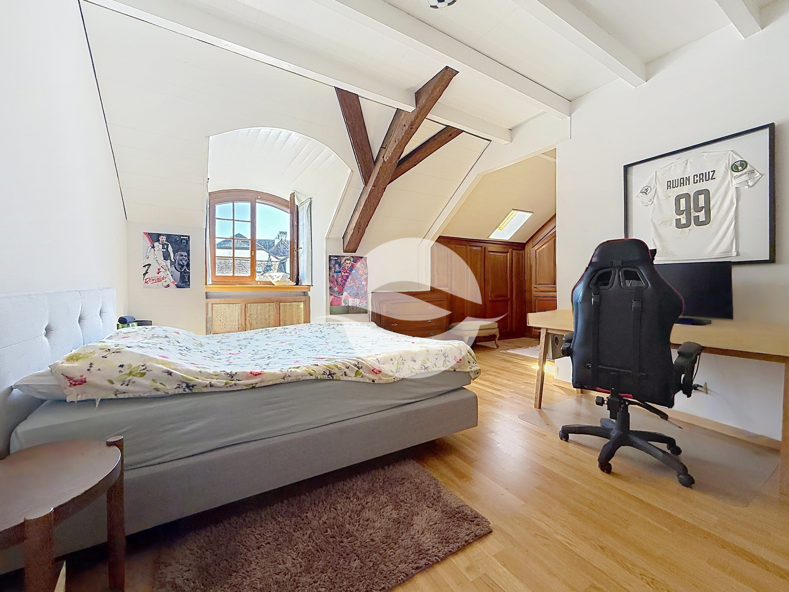 2ème : 3ème Chambre avec dressing et salle de douche
