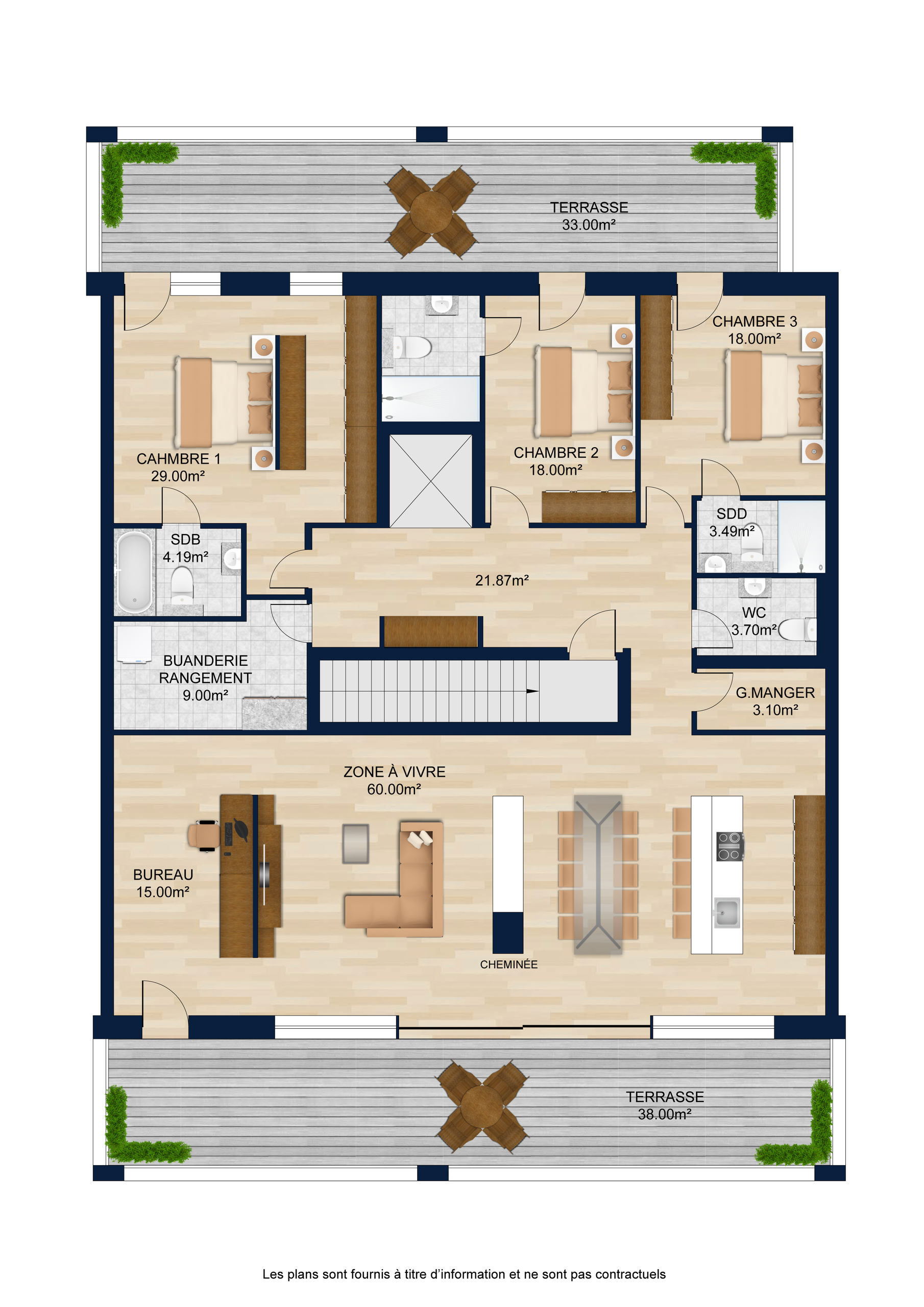 Appartement 05 - 4,5 pièces - 140 m2