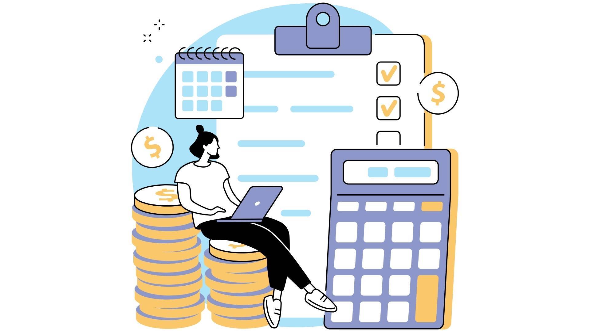 Eine Frau nutzt einen digitalen Tragbarkeitsrechner, um ihre finanzielle Leistungsfähigkeit für den Kauf einer Wohnung oder eines Hauses auf dreamo.ch abzuschätzen