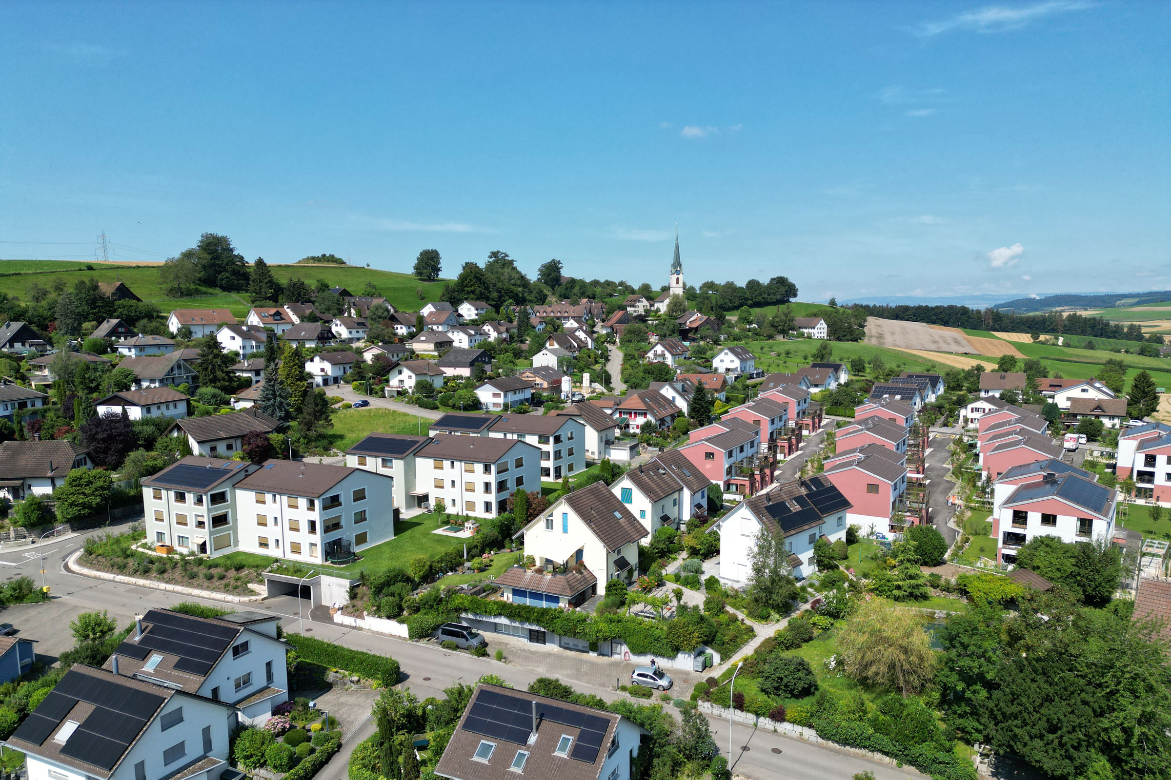 Die ausgezeichnete Wohnlage ...