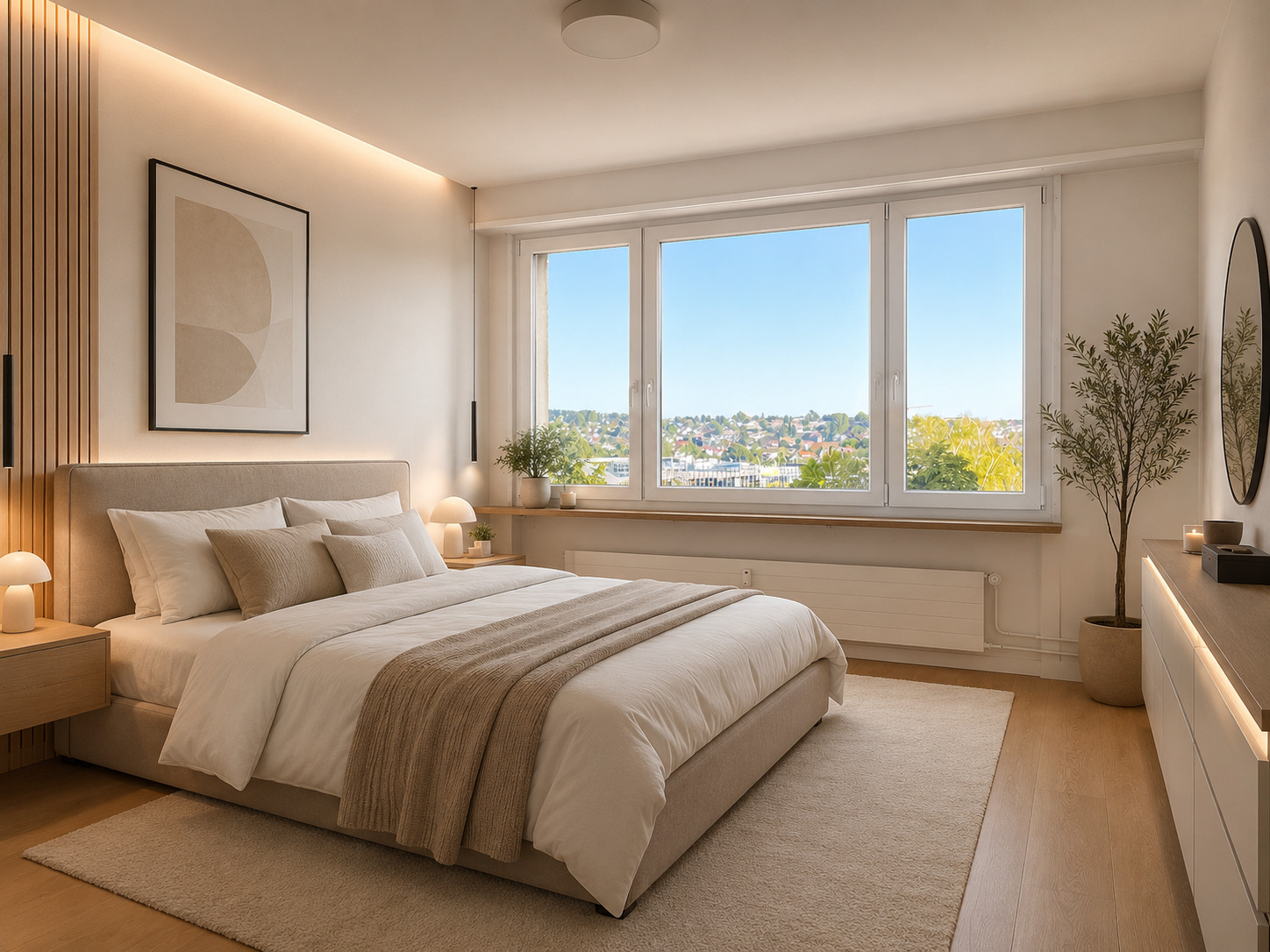 Schlafzimmer Visualisierung