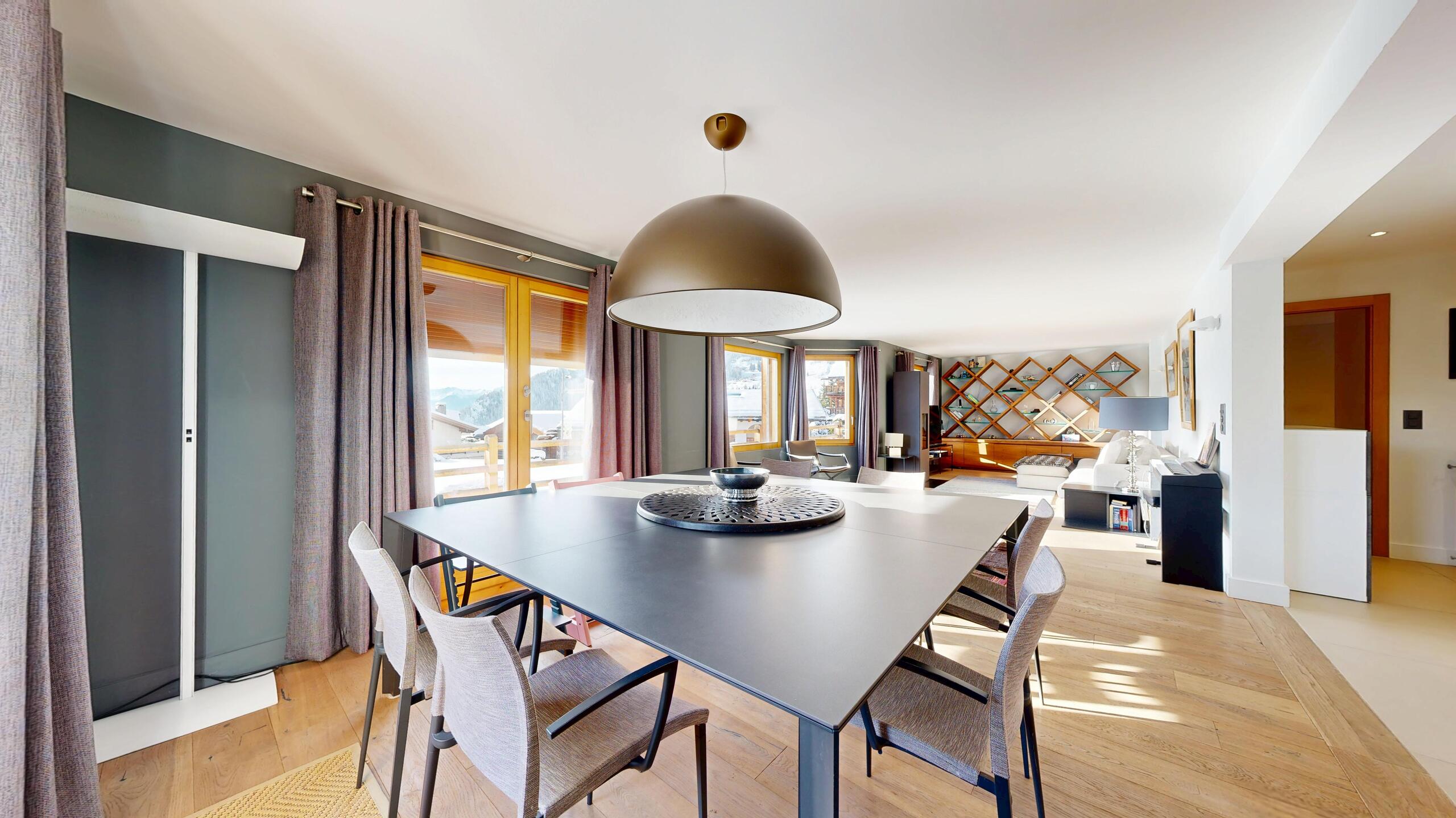 Salle à manger chalet