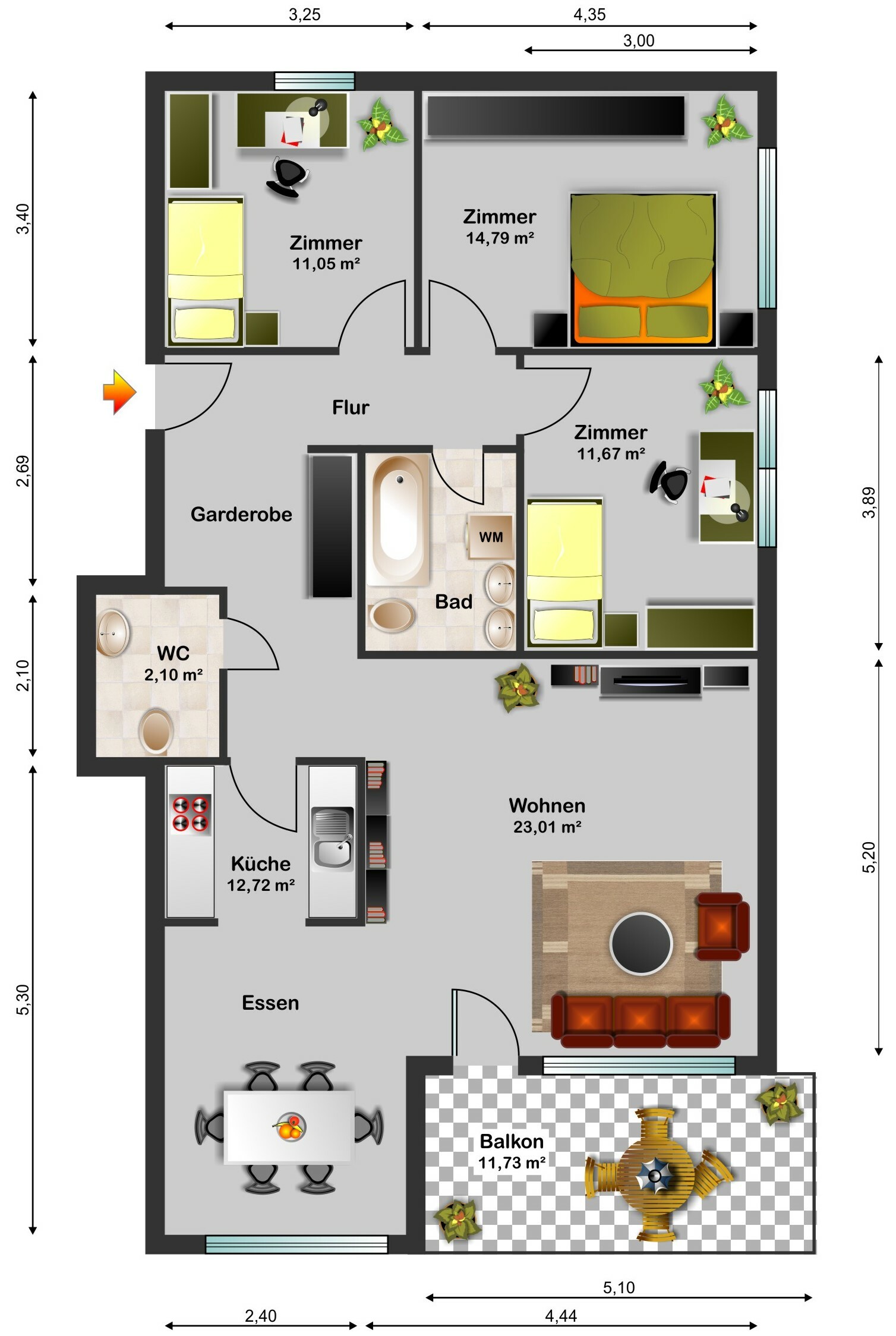 Grundriss