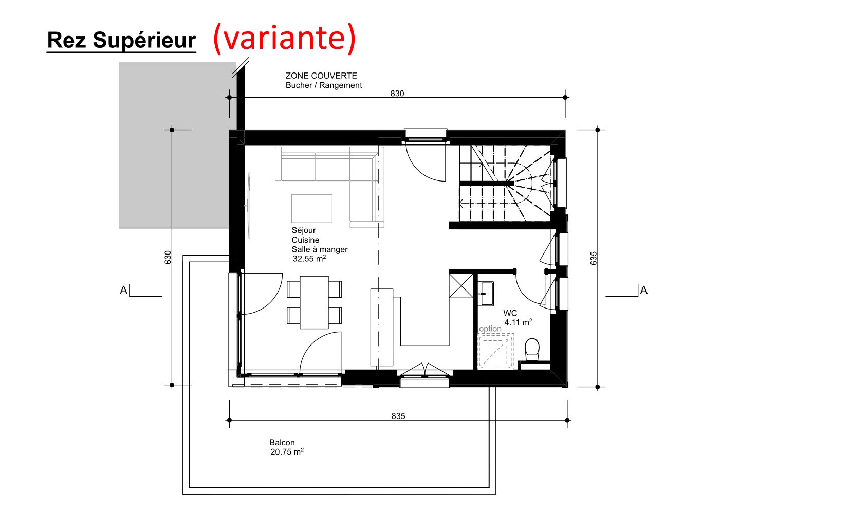 Rez supérieur Rez supérieur