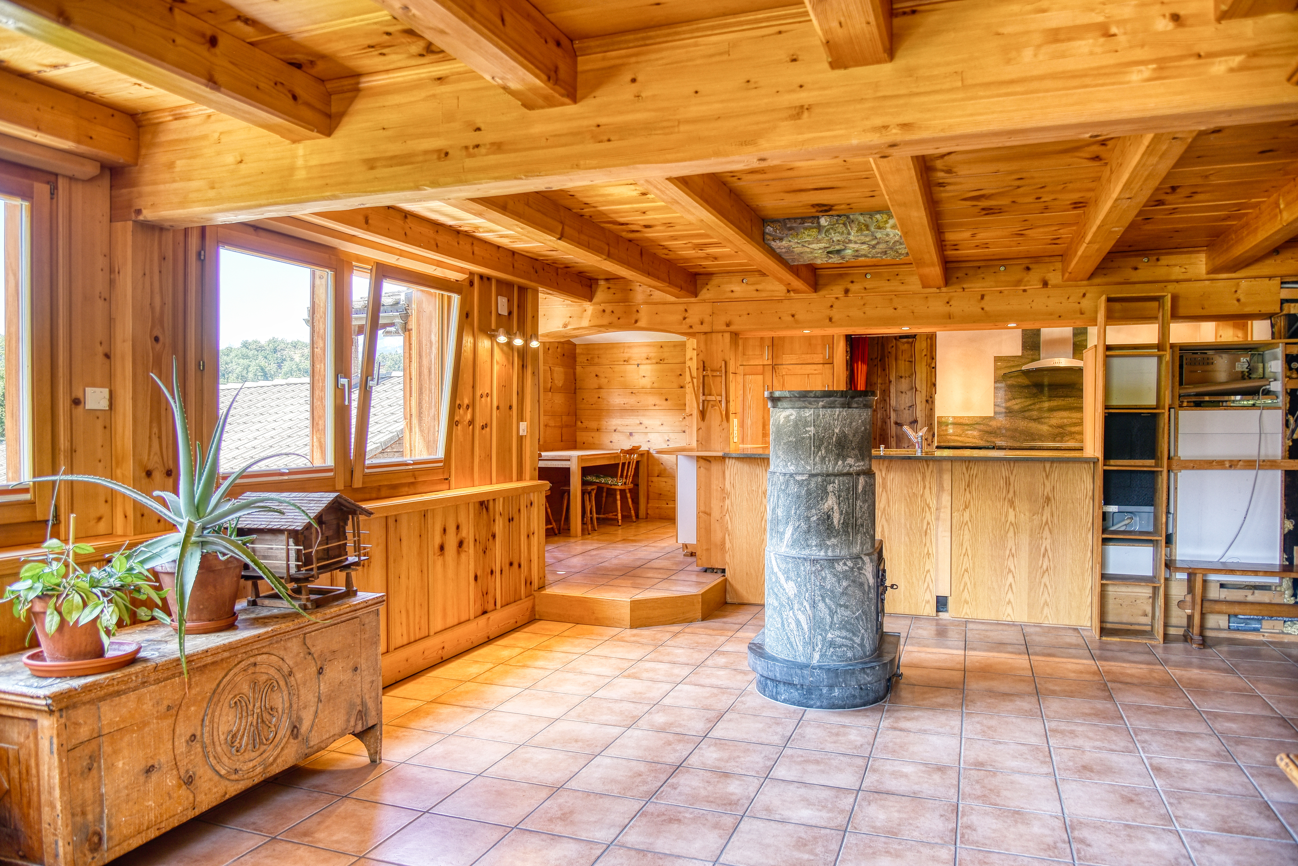 Chalet Niouc - Séjour/salle à manger
