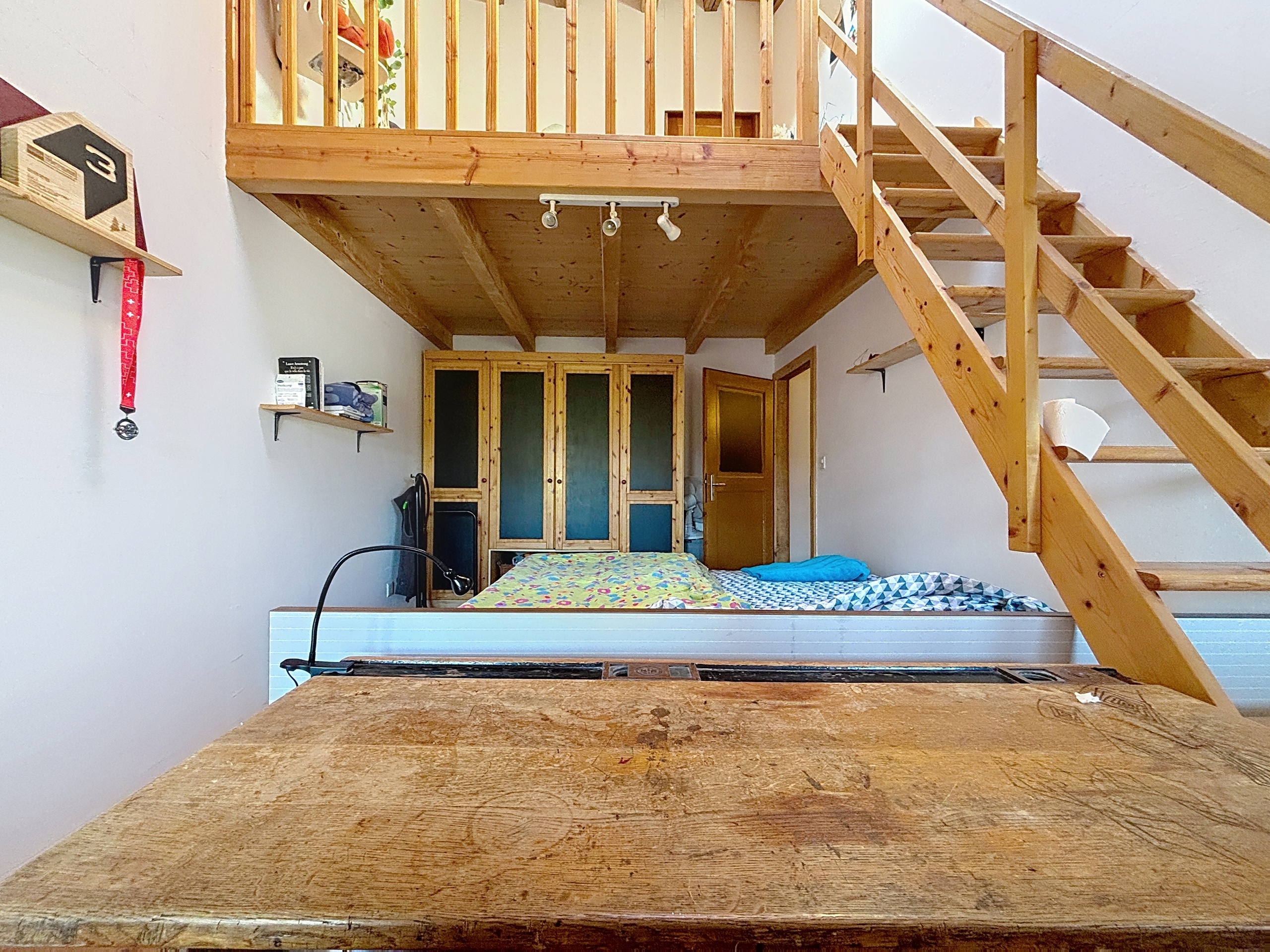 Chambre enfant avec mezzanine