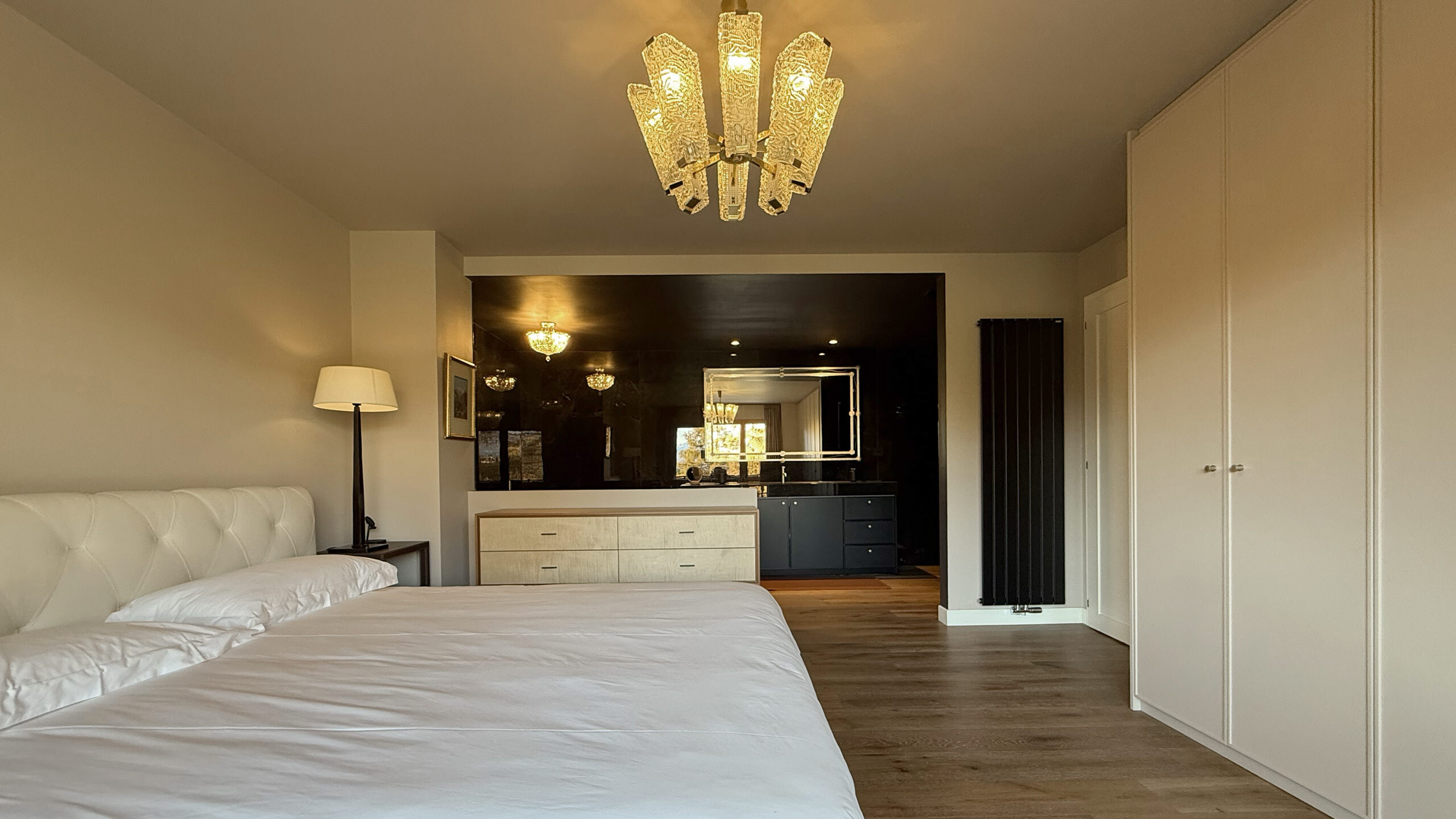 Master bedroom - Bathroom view Master bedroom - Bathroom view