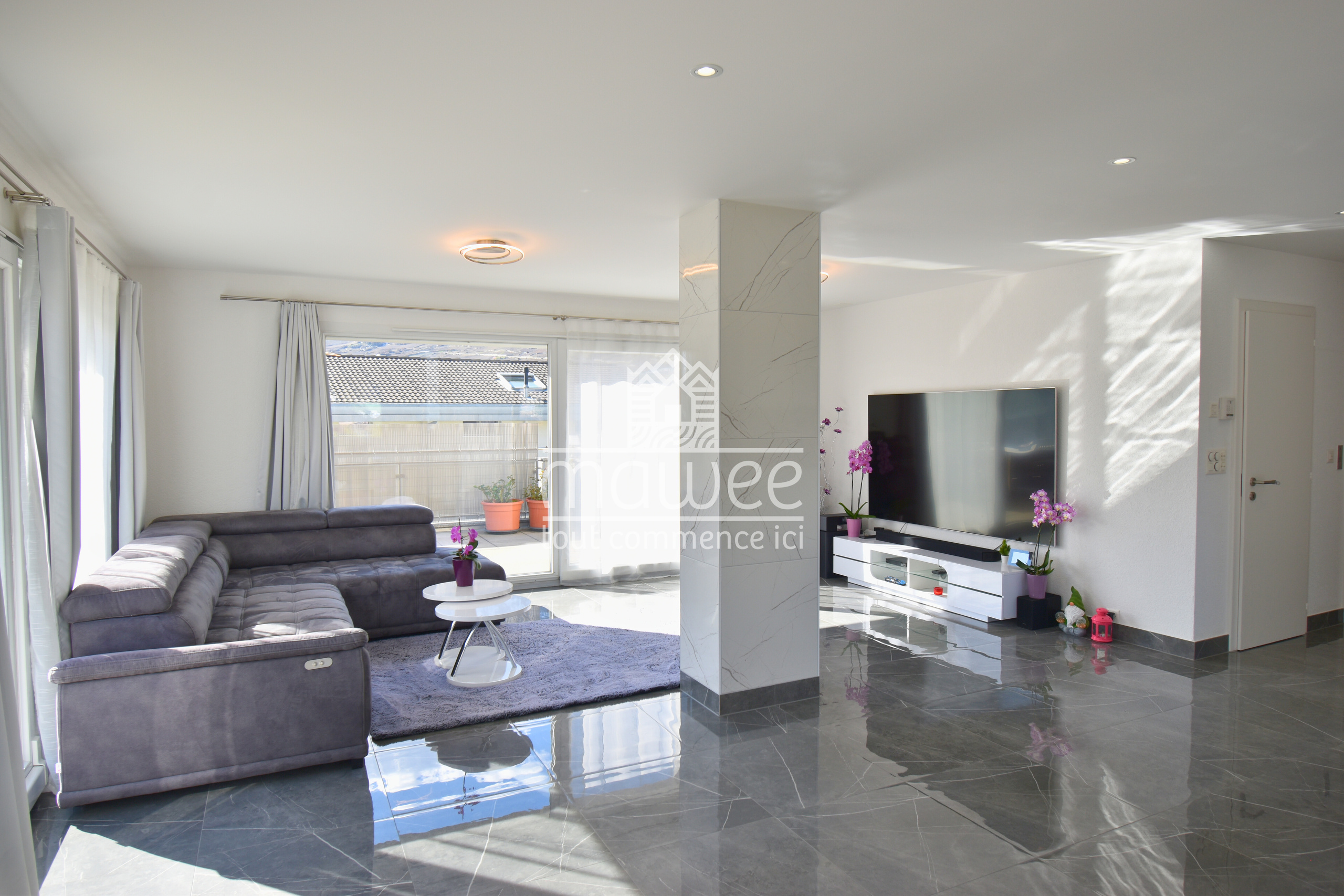 Attique Vétroz - Séjour Attique Vétroz - Séjour