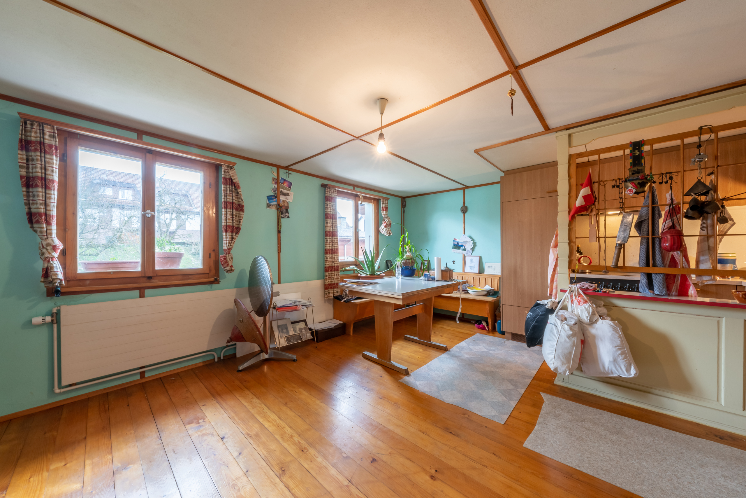 Küche - Esszimmer Dachgeschossstudio Küche - Esszimmer Dachgeschossstudio