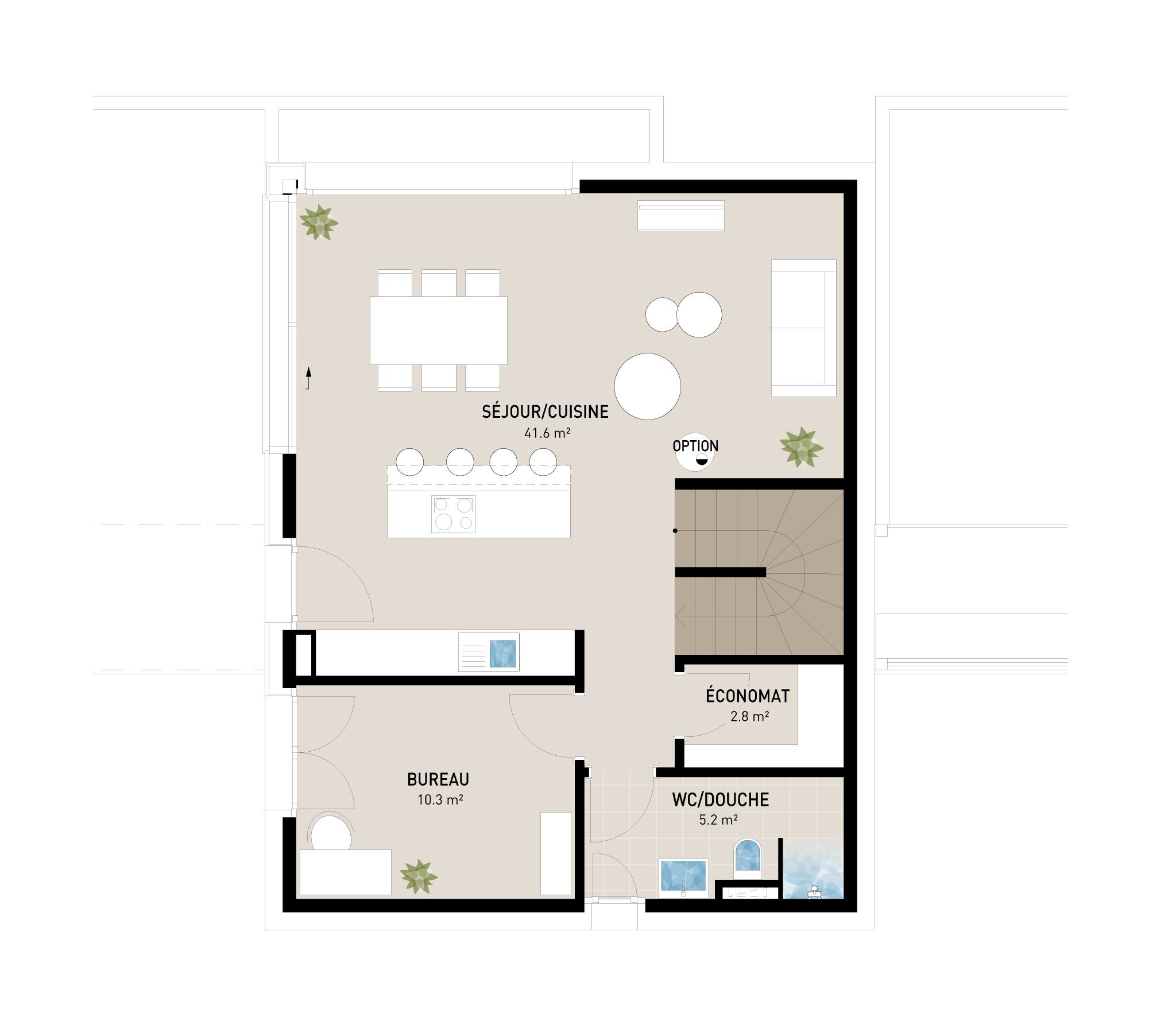 Rez-de-chaussée Rez-de-chaussée