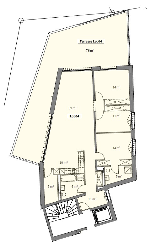 Plan appartement - image non contractuelle