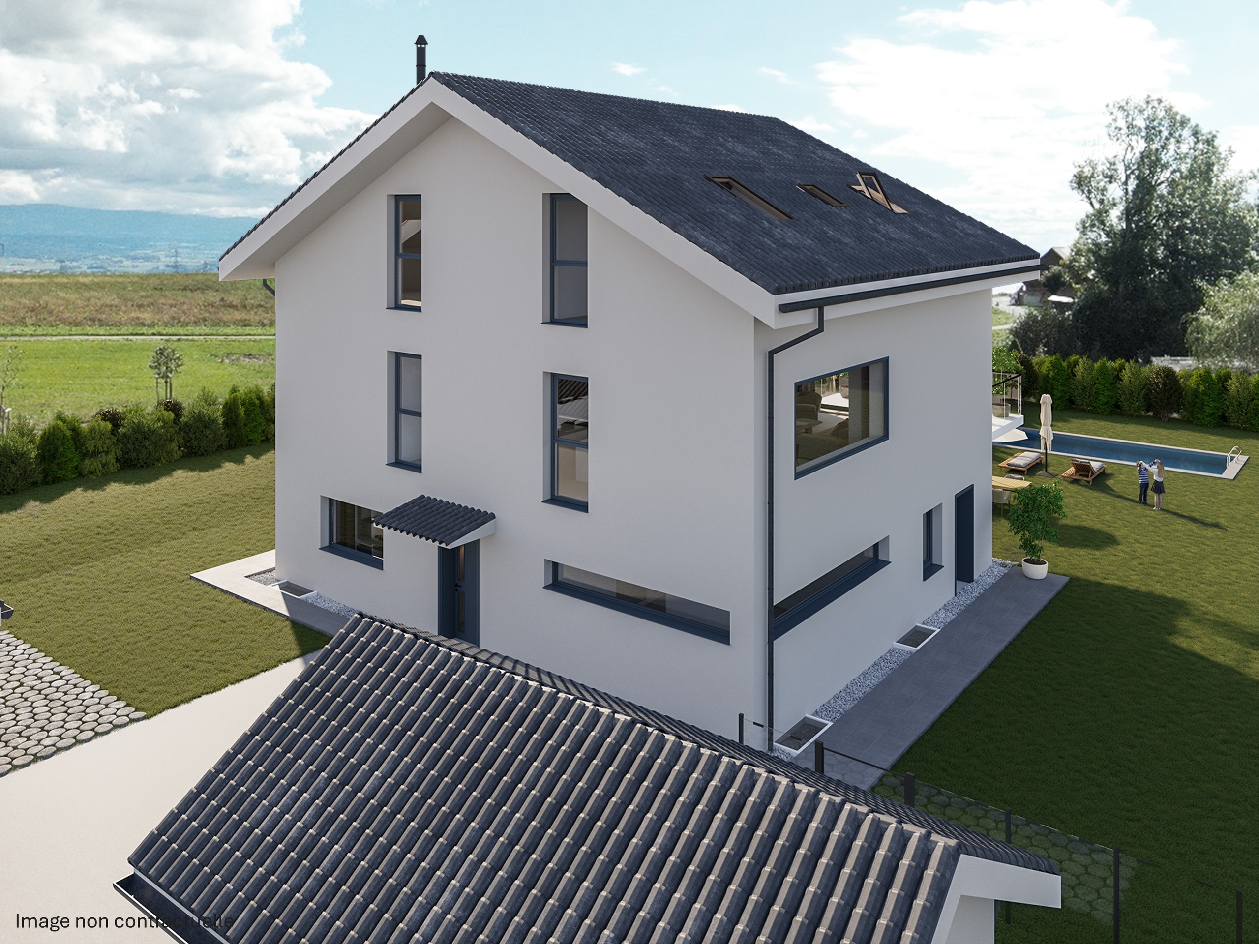 Immosol | Le Mont | Perspective Immeuble Immosol | Le Mont | Perspective Immeuble