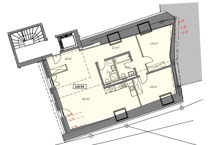 Plan appartement - image non contractuelle