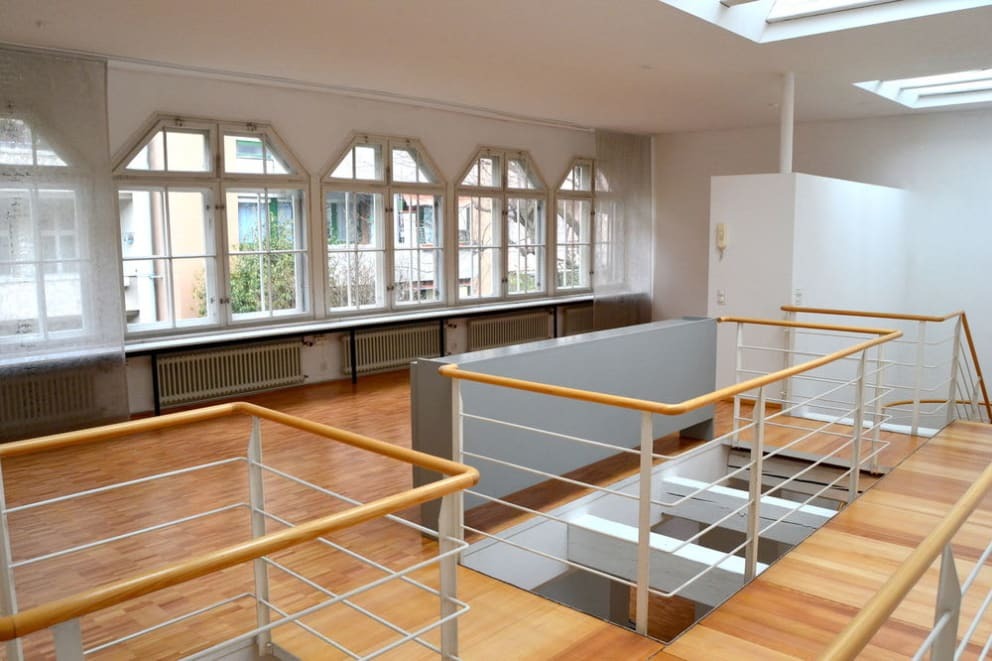 Der offene Wohnbereich im OG