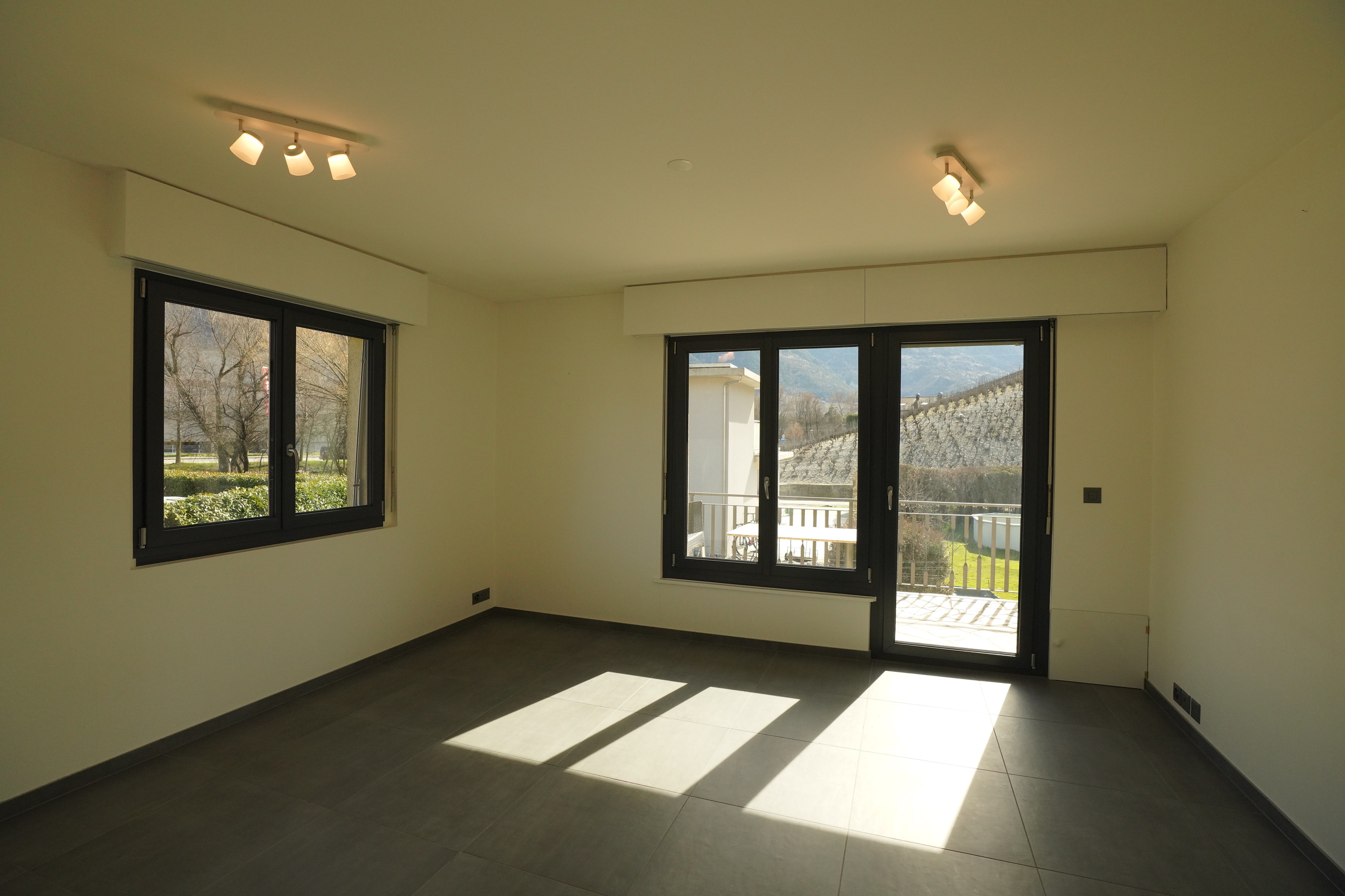 Appartement de 3.5 pièces : salon / salle à manger