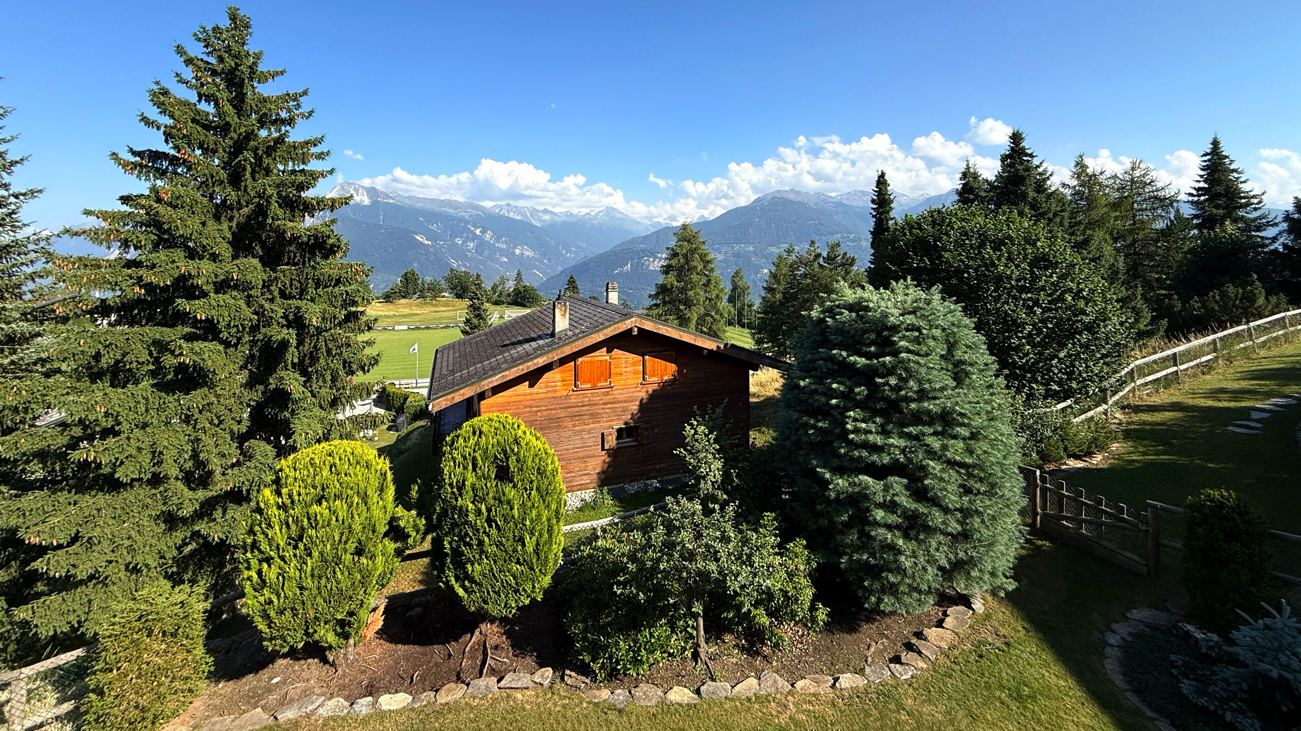 Mazot - Exterior view from the balcony Mazot - Exterior view from the balcony