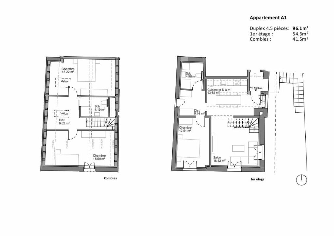plans - 2830 Courrendlin