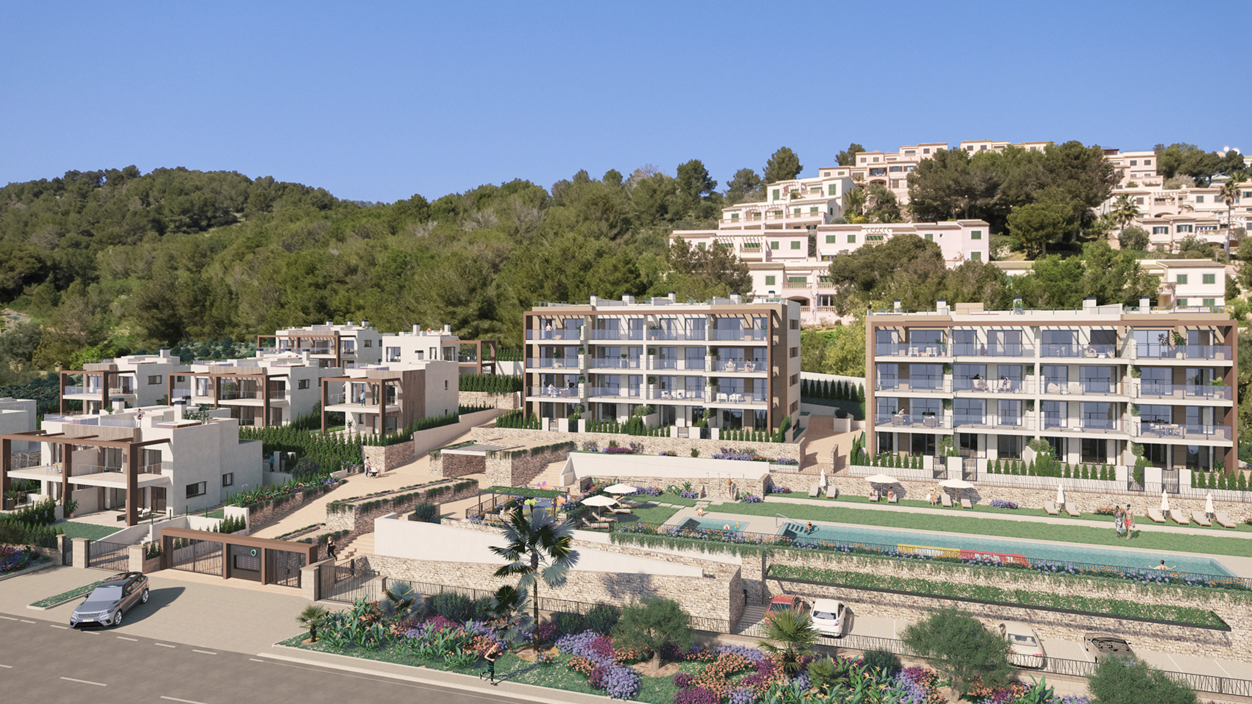 Herzlich Willkommen in Essence of Sa Cala, eine Wohnanlage im Nordosten Mallorcas Herzlich Willkommen in Essence of Sa Cala, eine Wohnanlage im Nordosten Mallorcas